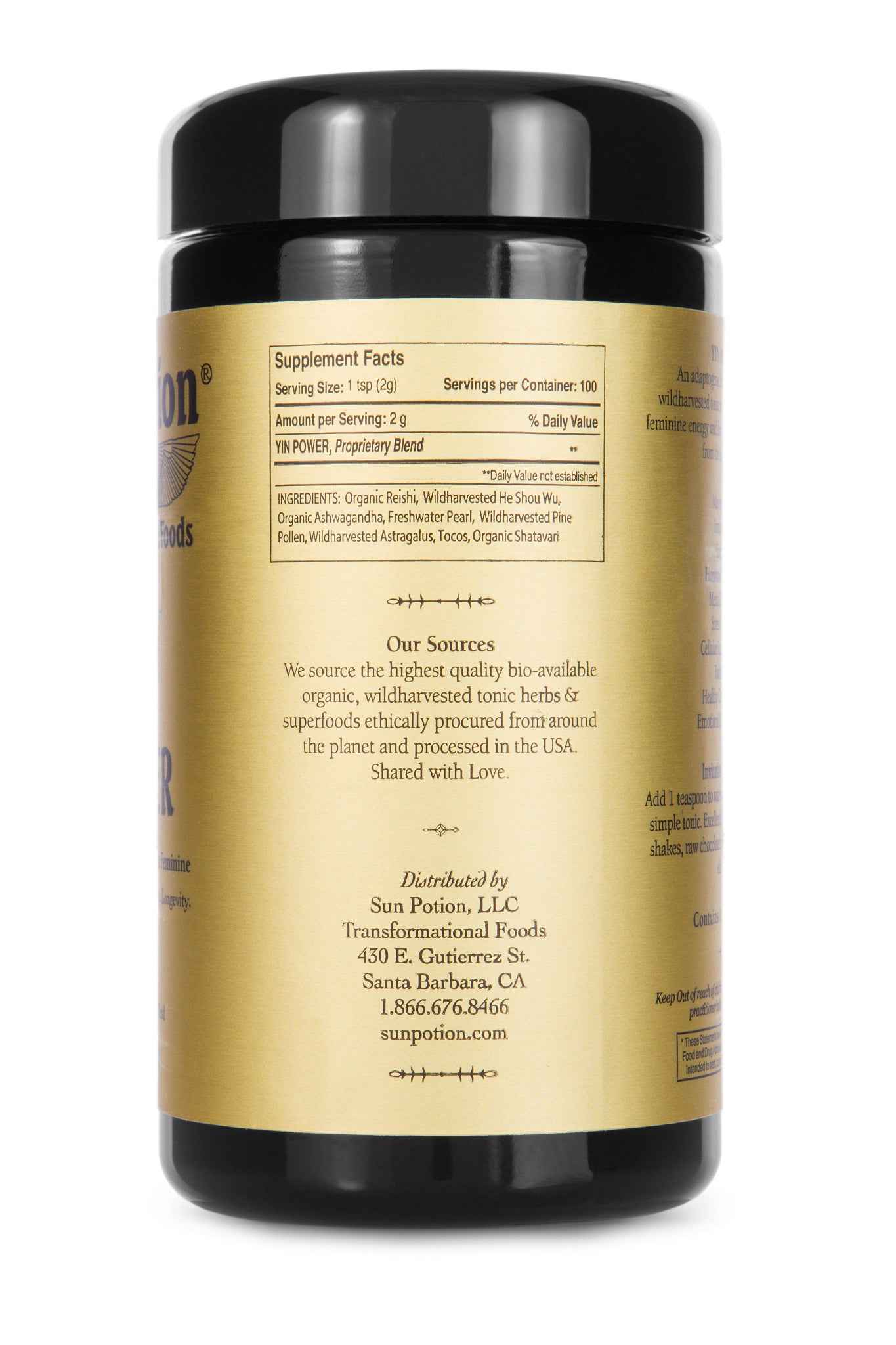 YIN POWER Sun Potion