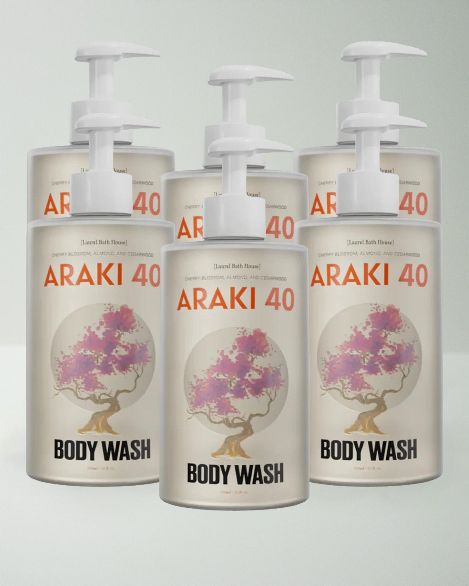 6 - Pack Araki 40 Laurel Bath House