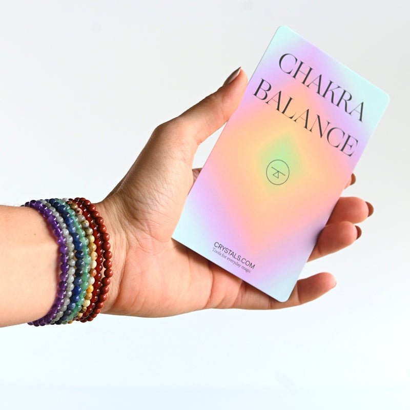 7 Chakra Bracelet Set CRYSTALS.COM