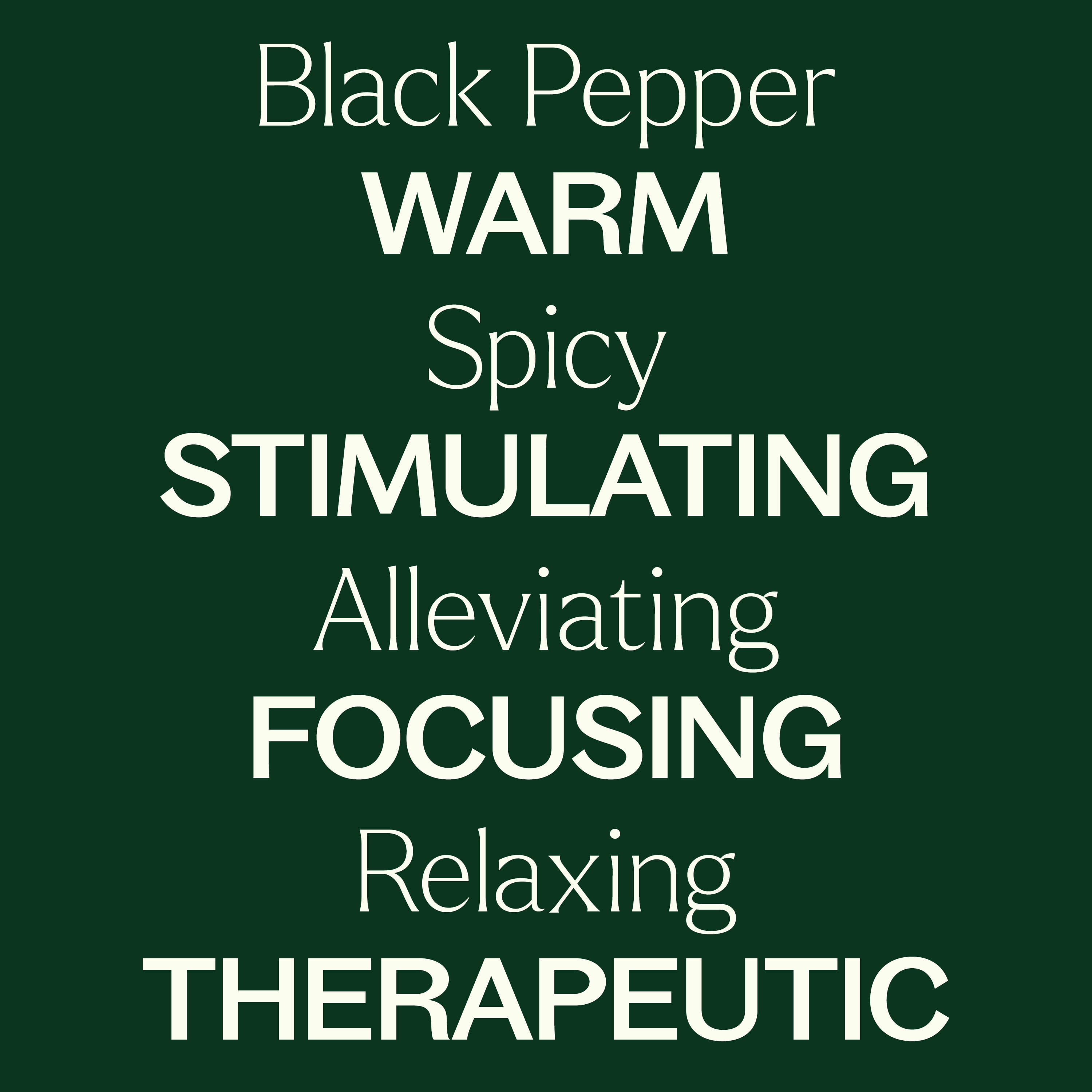 Black Pepper Essential Oil