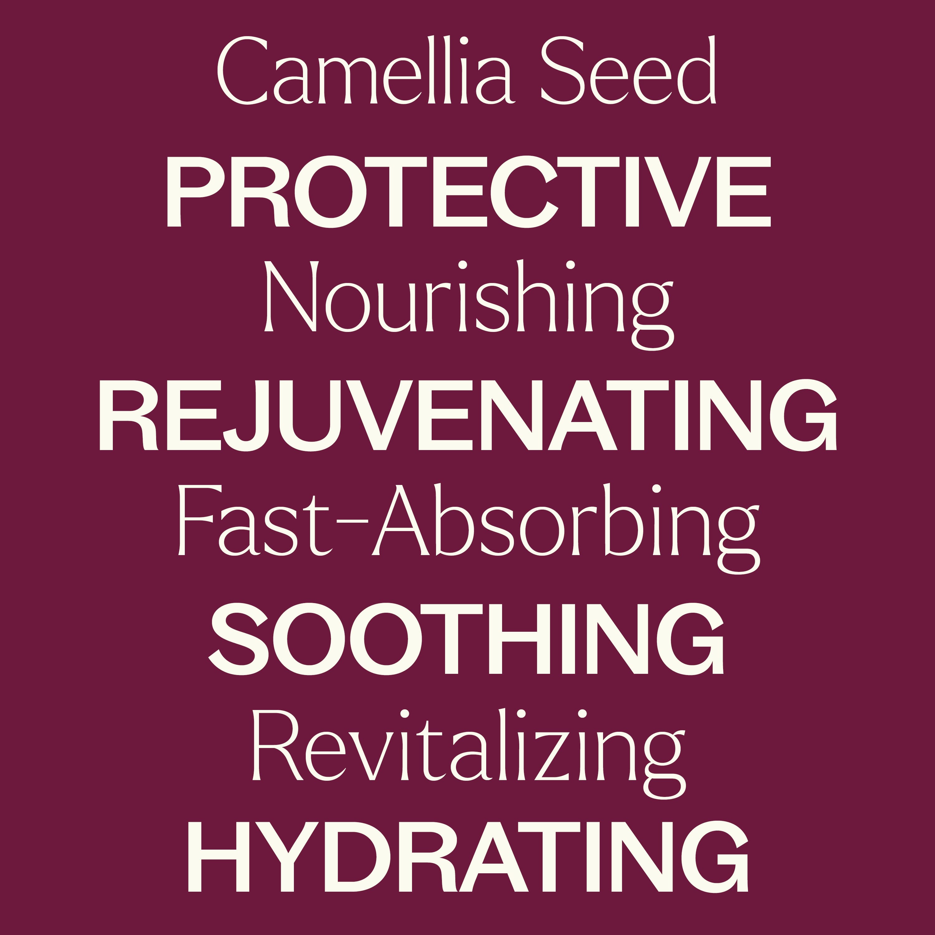 Camellia Seed Carrier Oil
