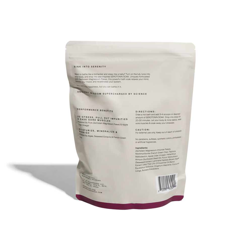 HigherDOSE Serotonin Soak Salt HigherDOSE