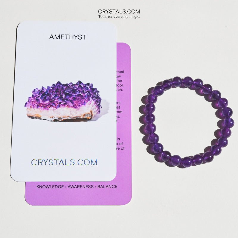 Amethyst Bracelet - PEACE CRYSTALS.COM