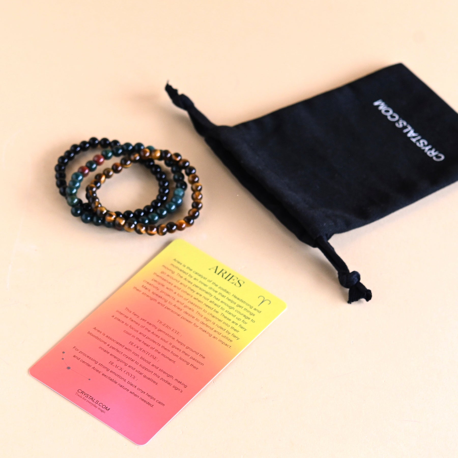 Aries Bracelet Trio CRYSTALS.COM