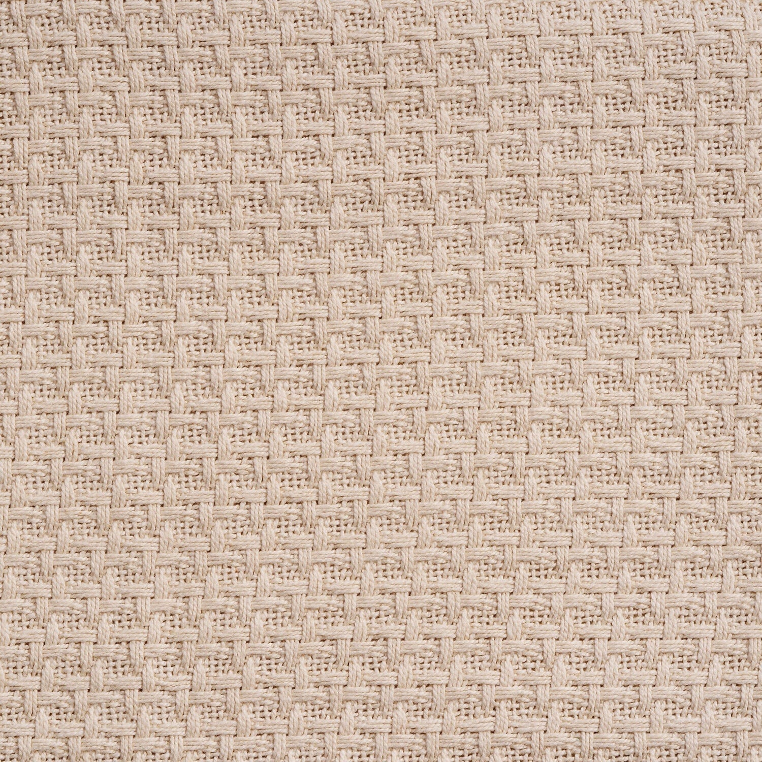 Basket Weave Blanket Organic Cotton Mart