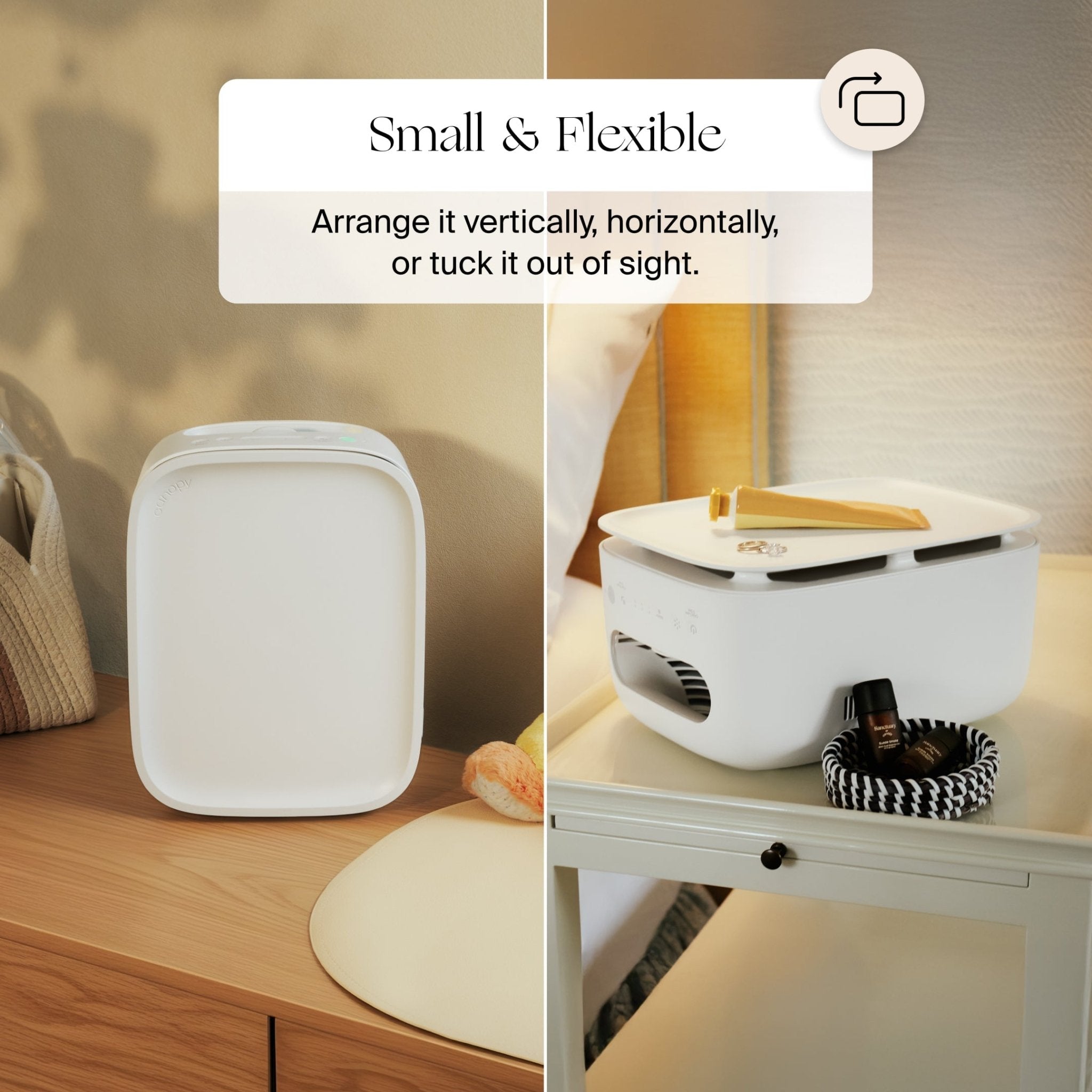 Bedside Air Purifier Canopy