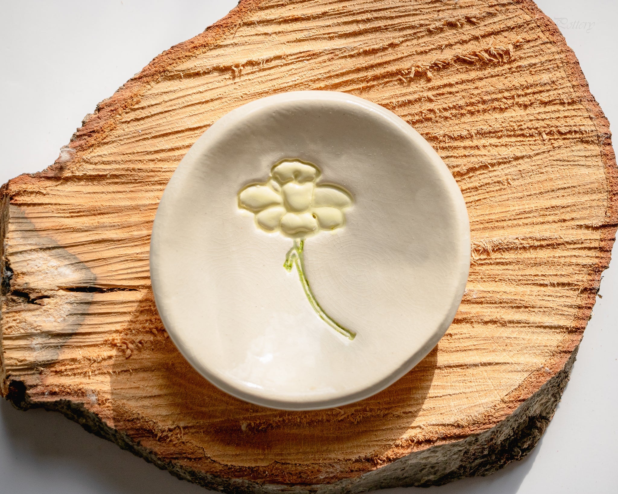 Birth Flower Ring Dish prodigalpottery