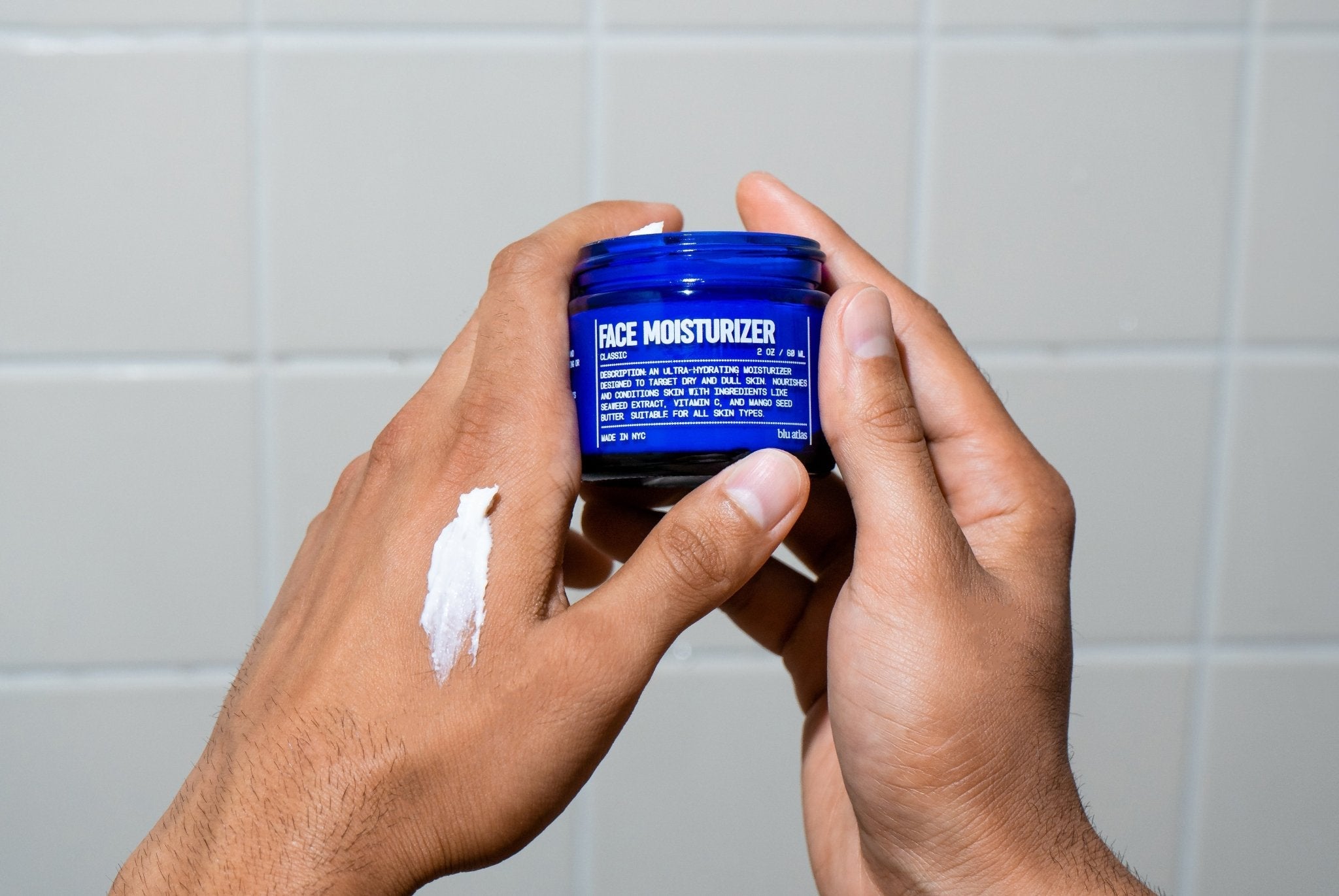 Blu Atlas Hydrating Face Moisturizer for All Skin Types