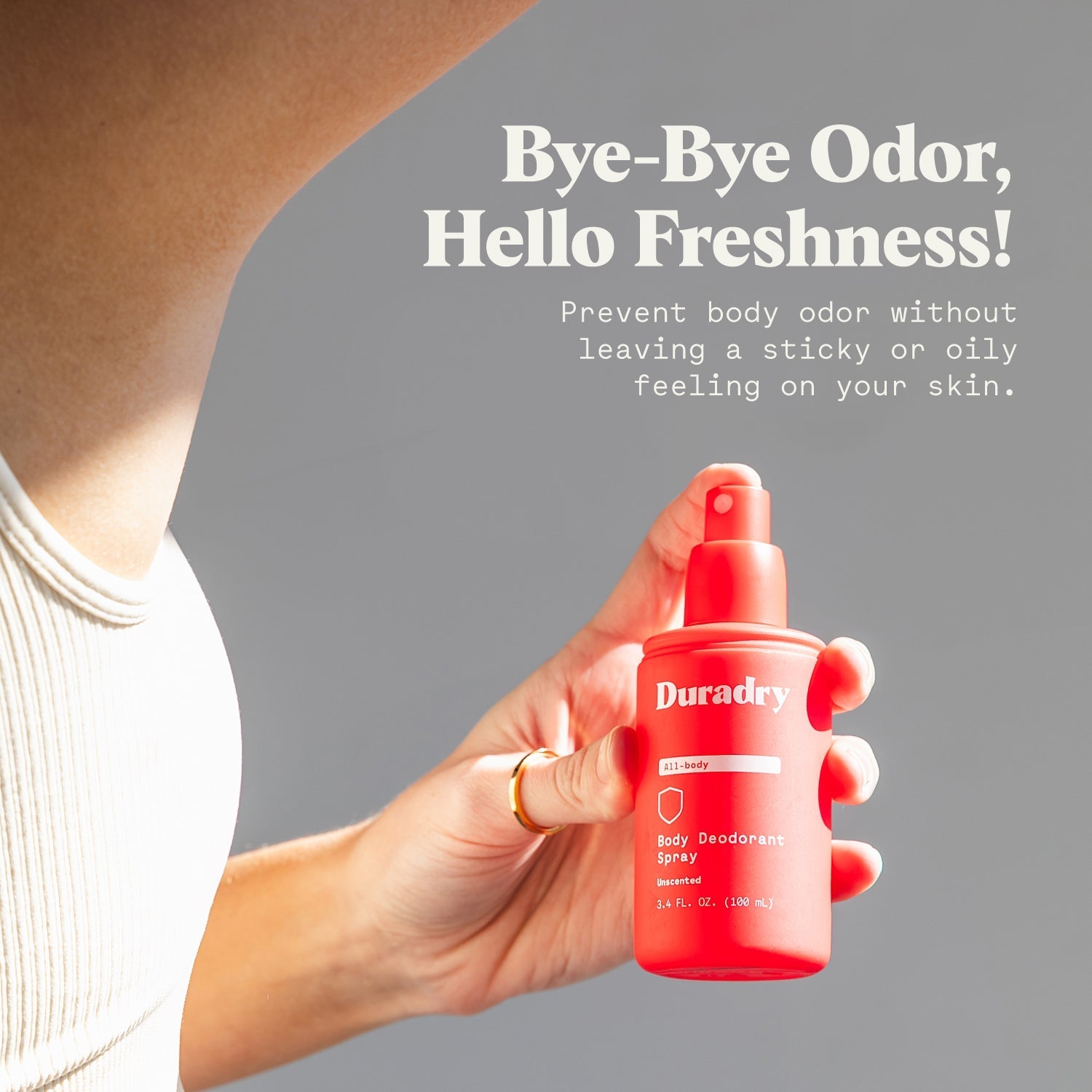 Body Deodorant Spray Duradry