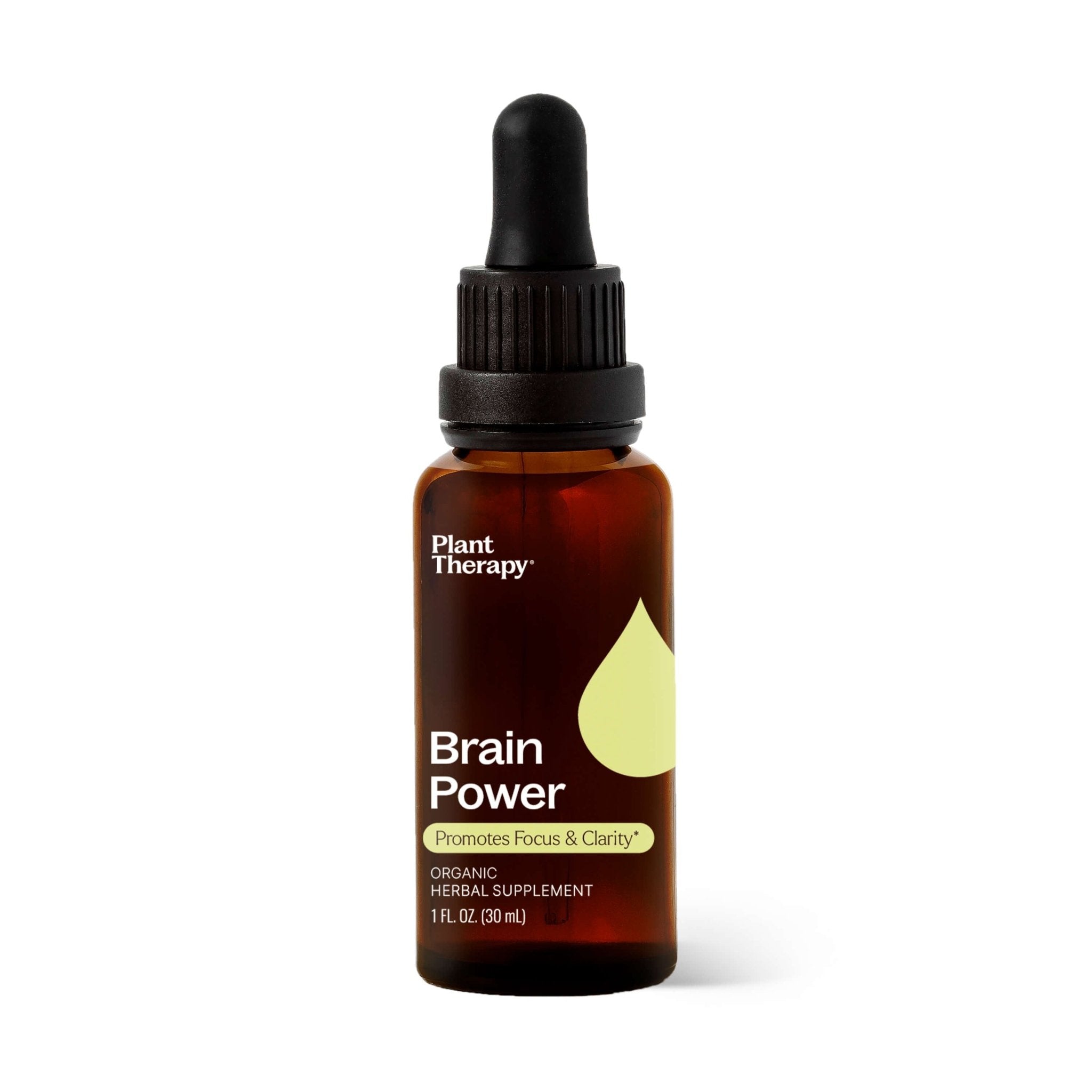 Brain Power Organic Herbal Supplement Plant Therapy