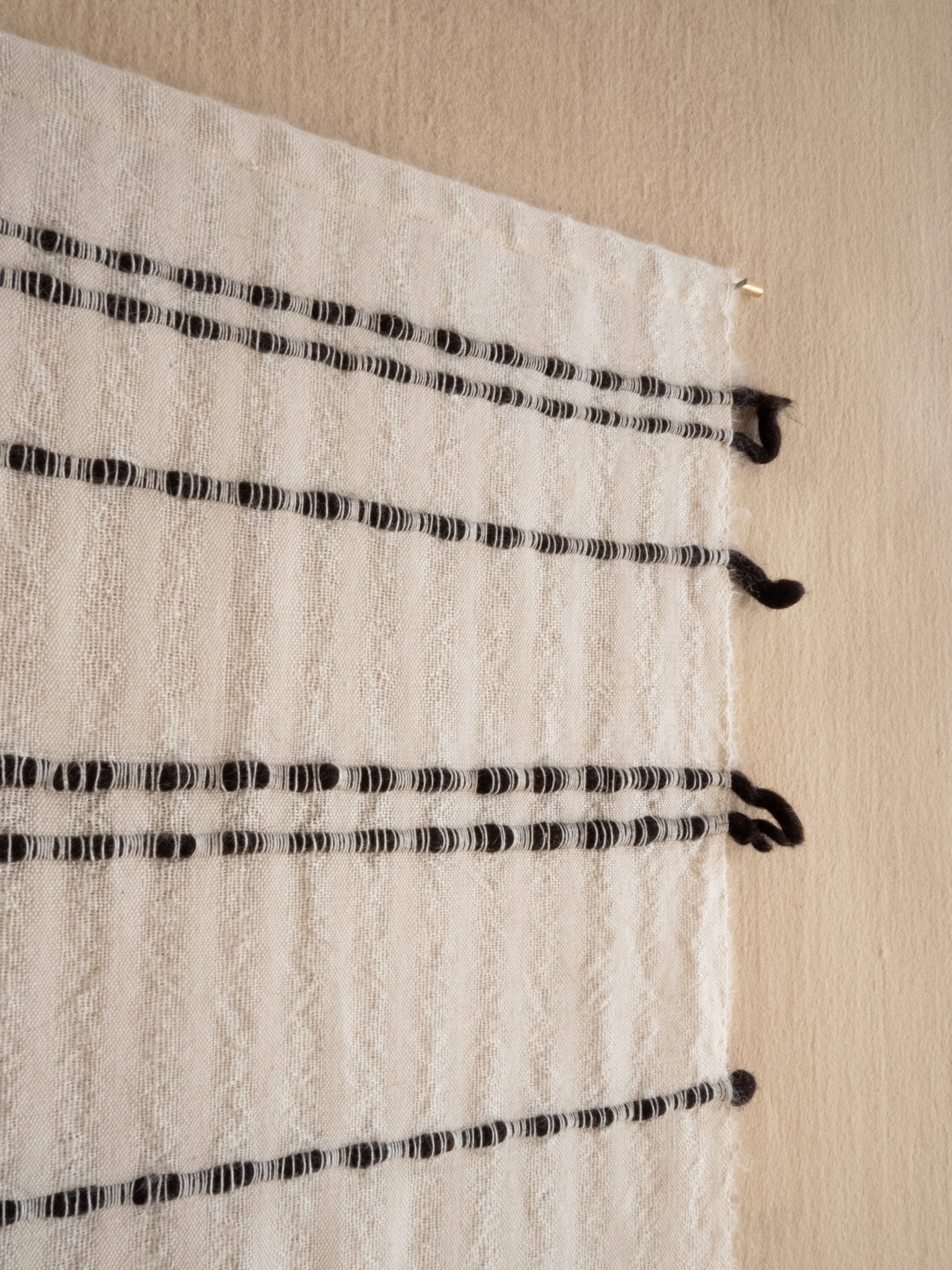 Chiaroscuro Handwoven Cotton Wall Hanging Kanju Interiors