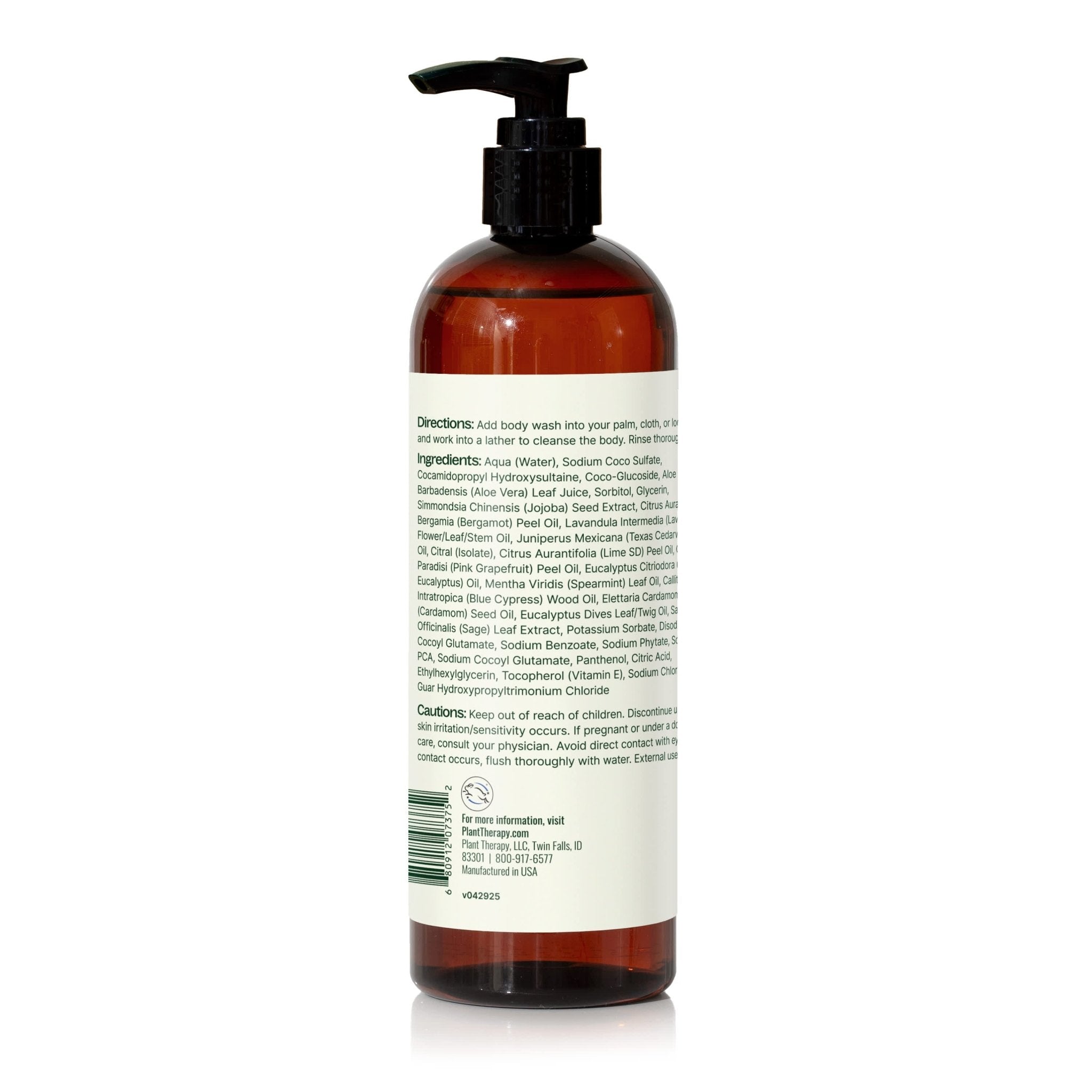 Citrus Refresher Body Wash 16 oz Plant Therapy
