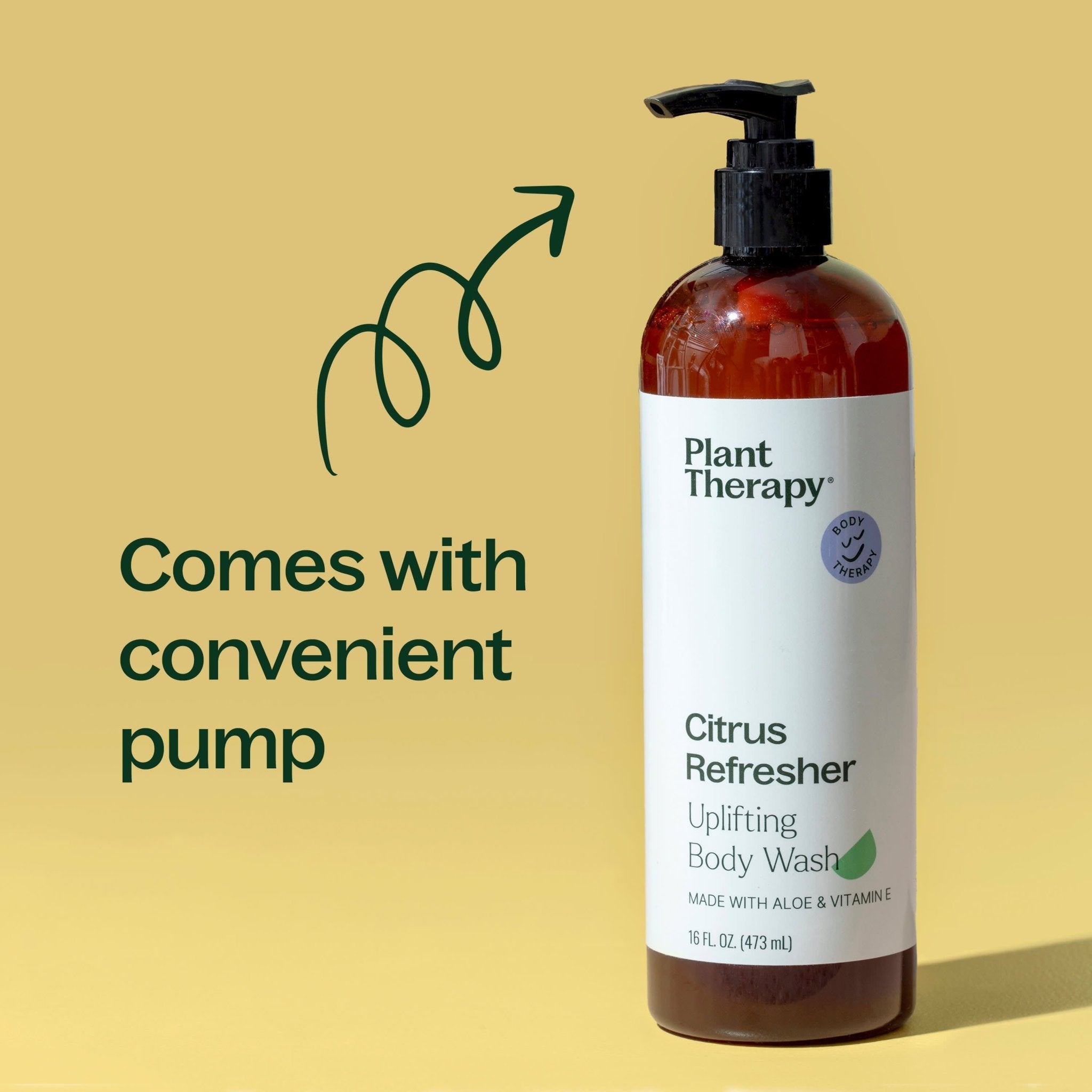 Citrus Refresher Body Wash 16 oz Plant Therapy