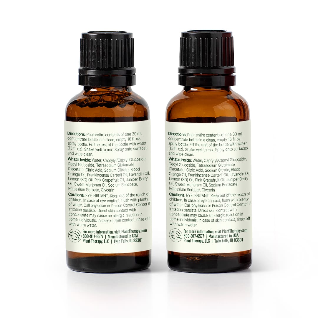 Cleaning Duo: Defender + Chamomile Sleeve Plant Therapy