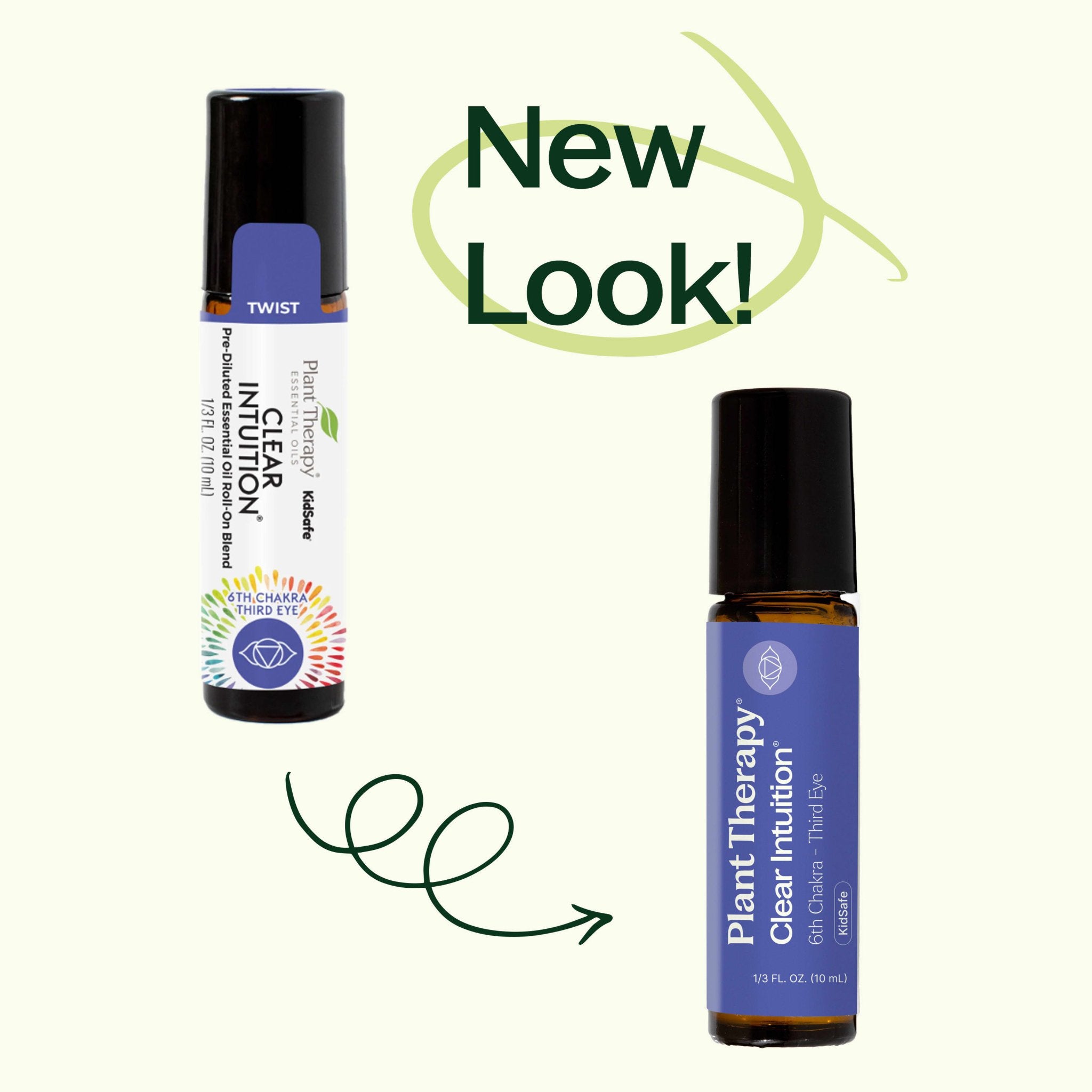 Clear Intuition (Brow Chakra) Pre - Diluted Essential Oil Blend Roll - On 10 mL Plant Therapy