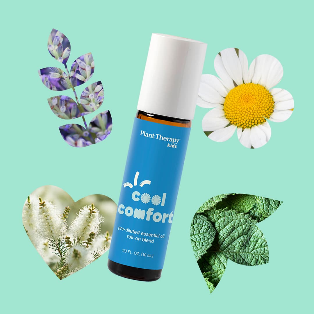 Cool Comfort Essential Oil Blend Pre - Diluted Roll - On Plant Therapy