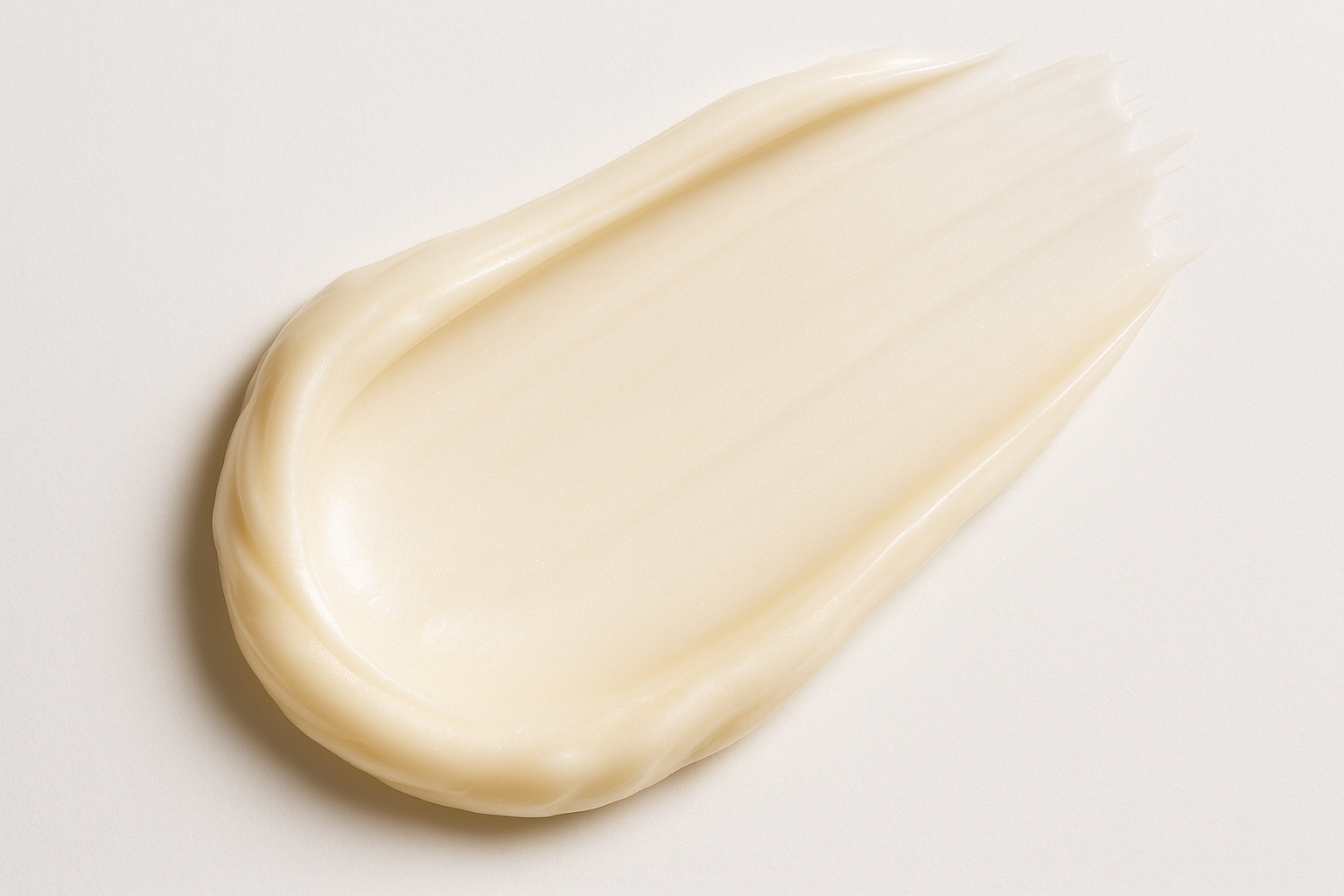 creamy swatch for skincare-