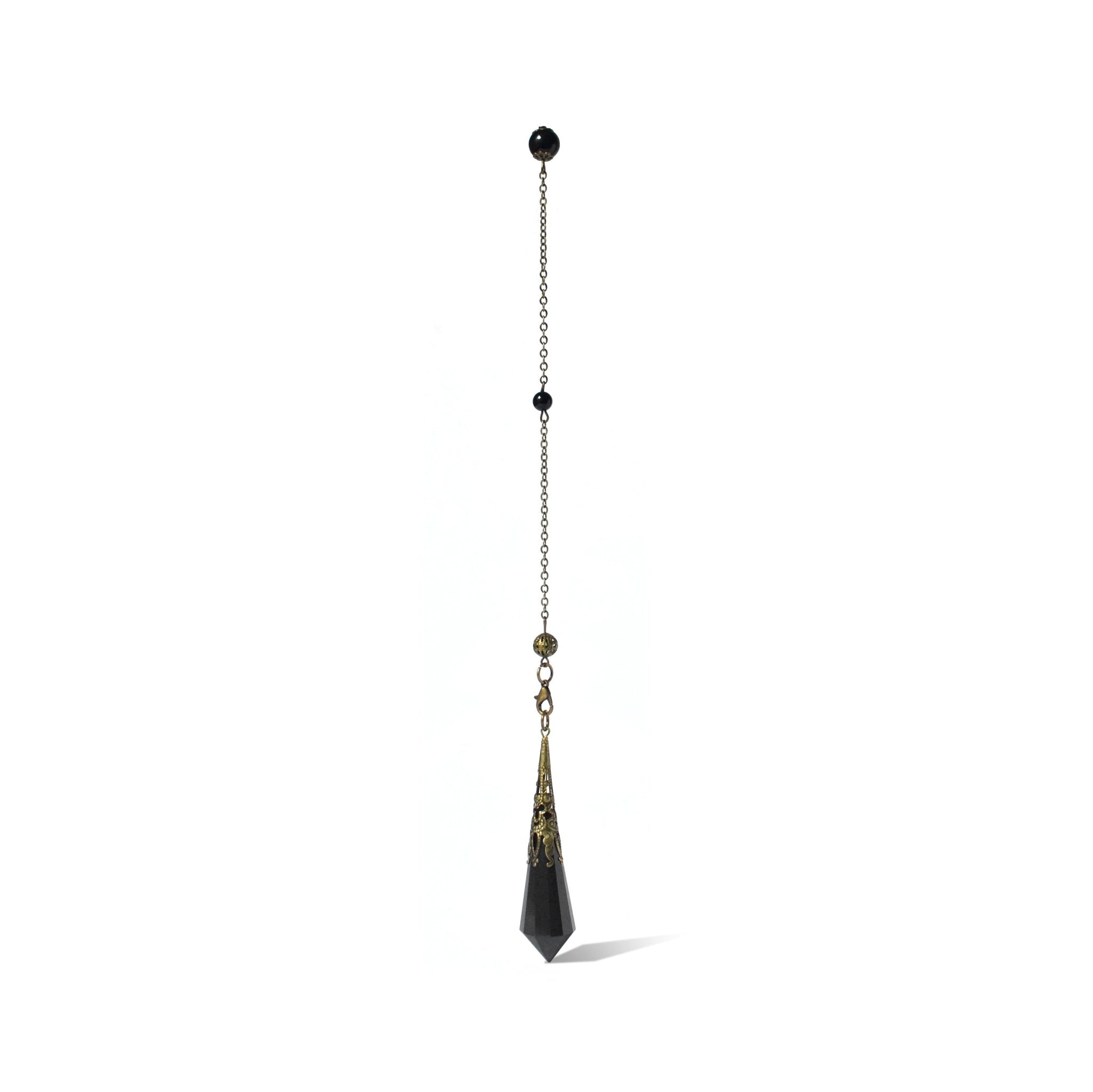 Crystal Pendulum Divination Kit with Canvas Board Bag CEDAR AND MYRRH