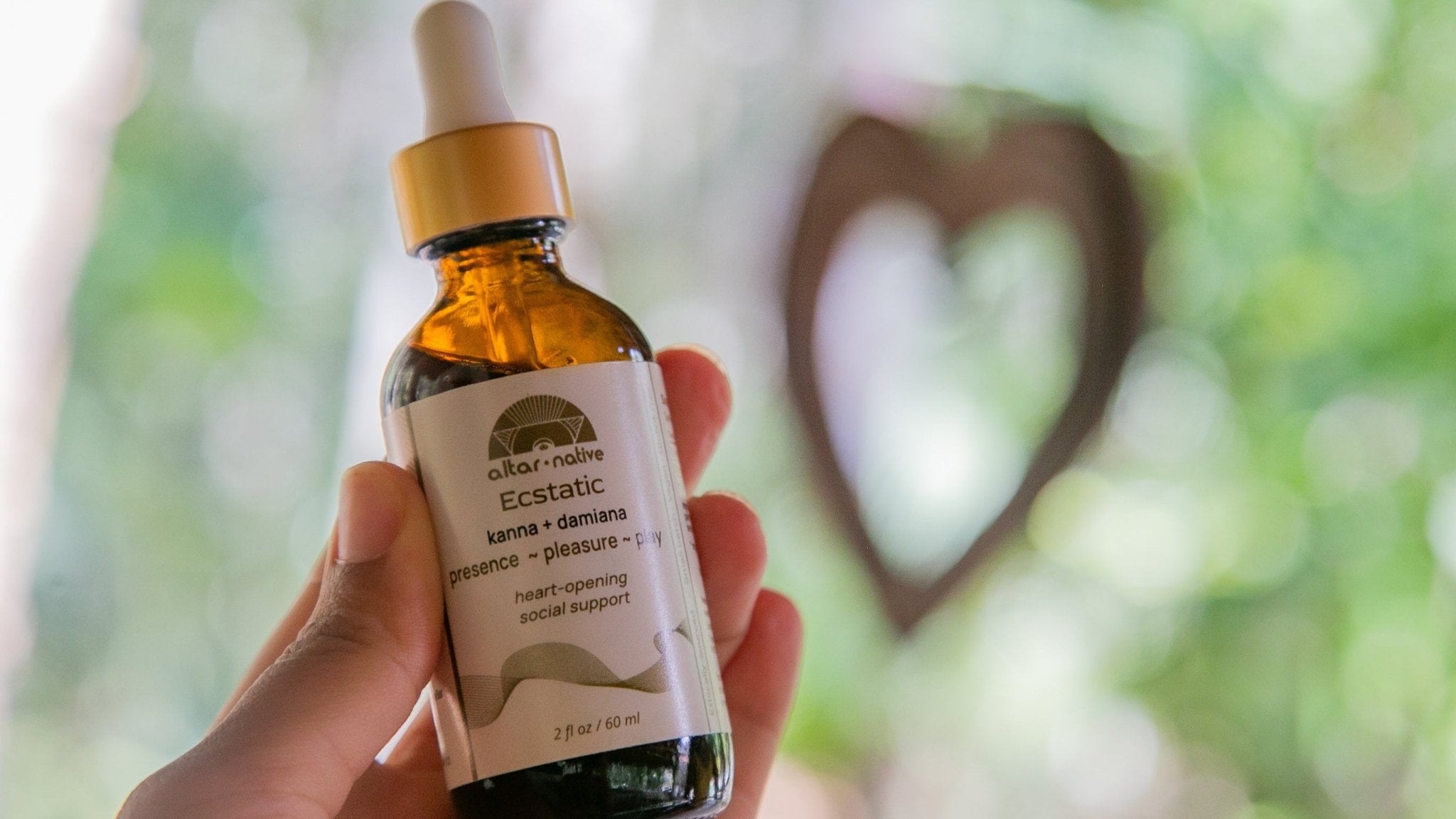 Ecstatic ✦ Kanna + Damiana Tincture Altar Native
