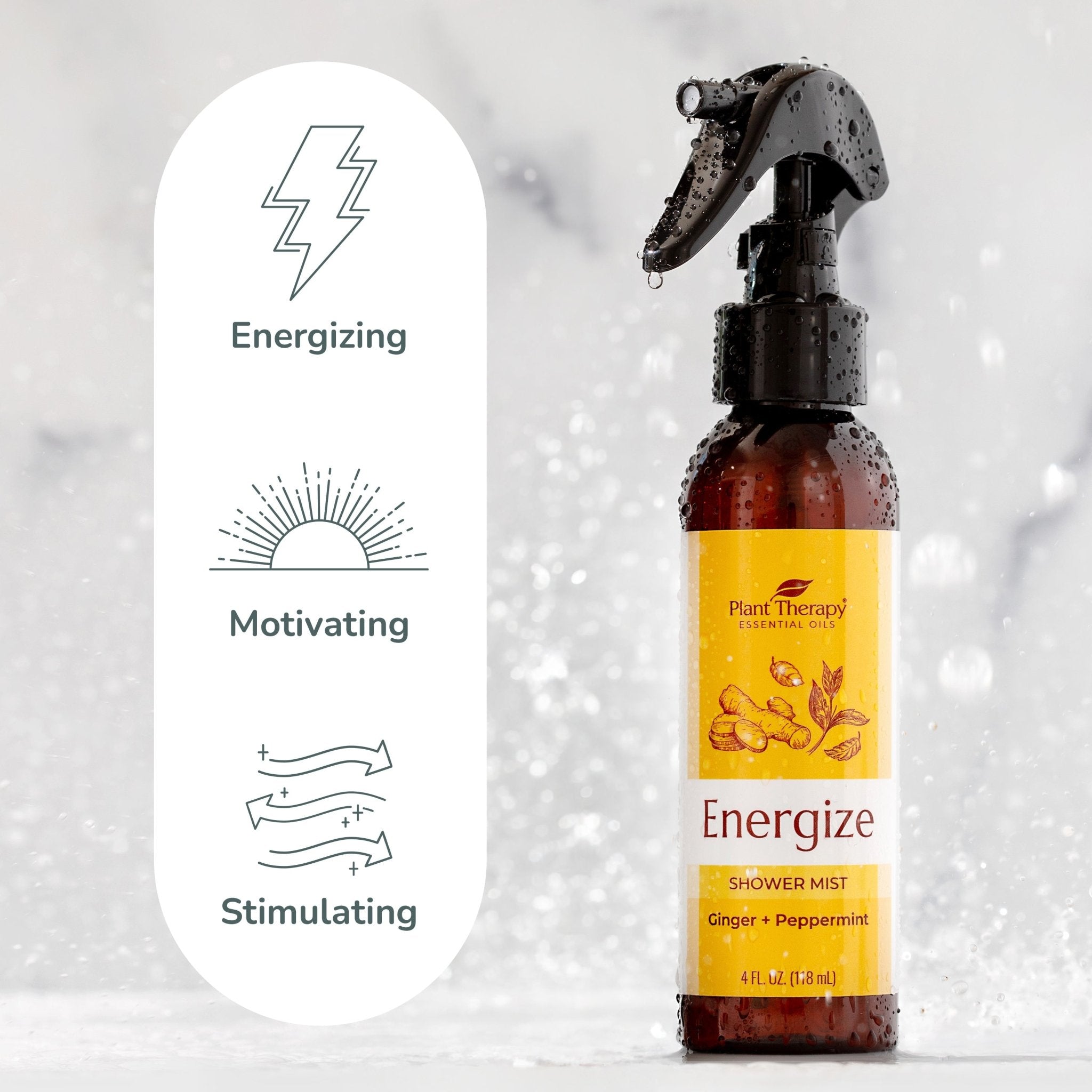 Energize Shower Mist Plant Therapy