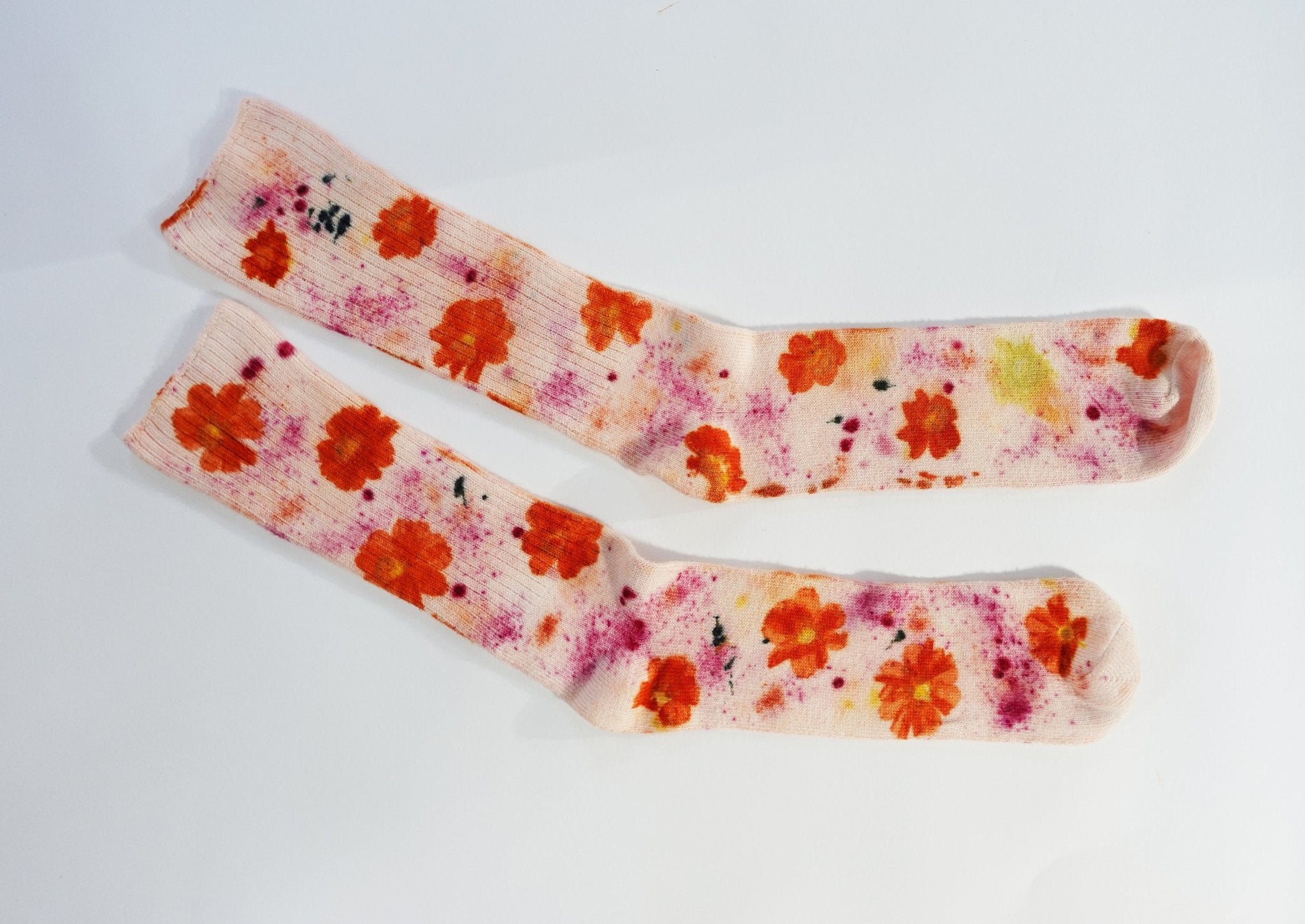 Flower Power Bamboo Sock dyekween