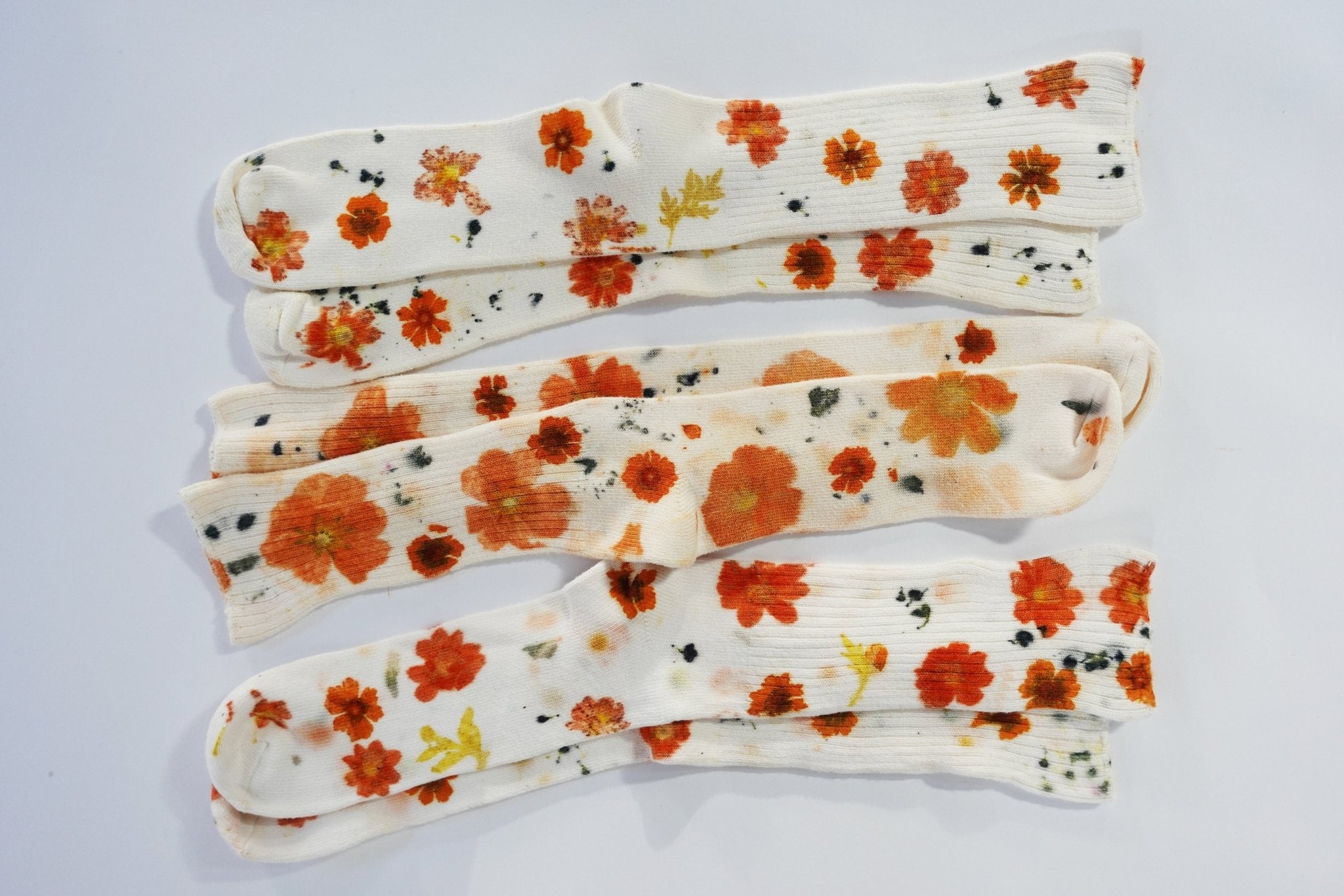 Flower Power Bamboo Sock dyekween