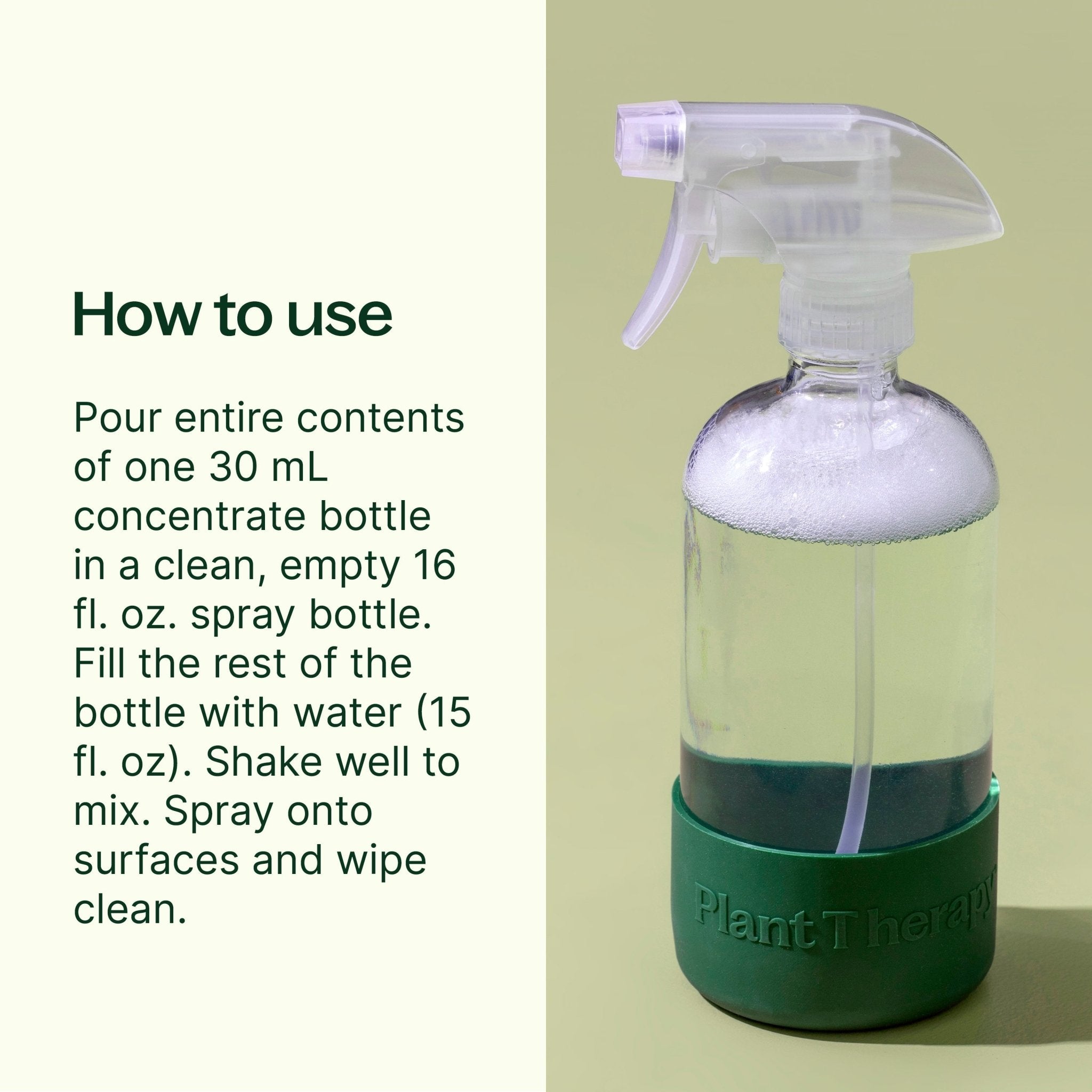 Germ Fighter Multi - Surface Cleaner Concentrate 30 mL 2 pack Plant Therapy