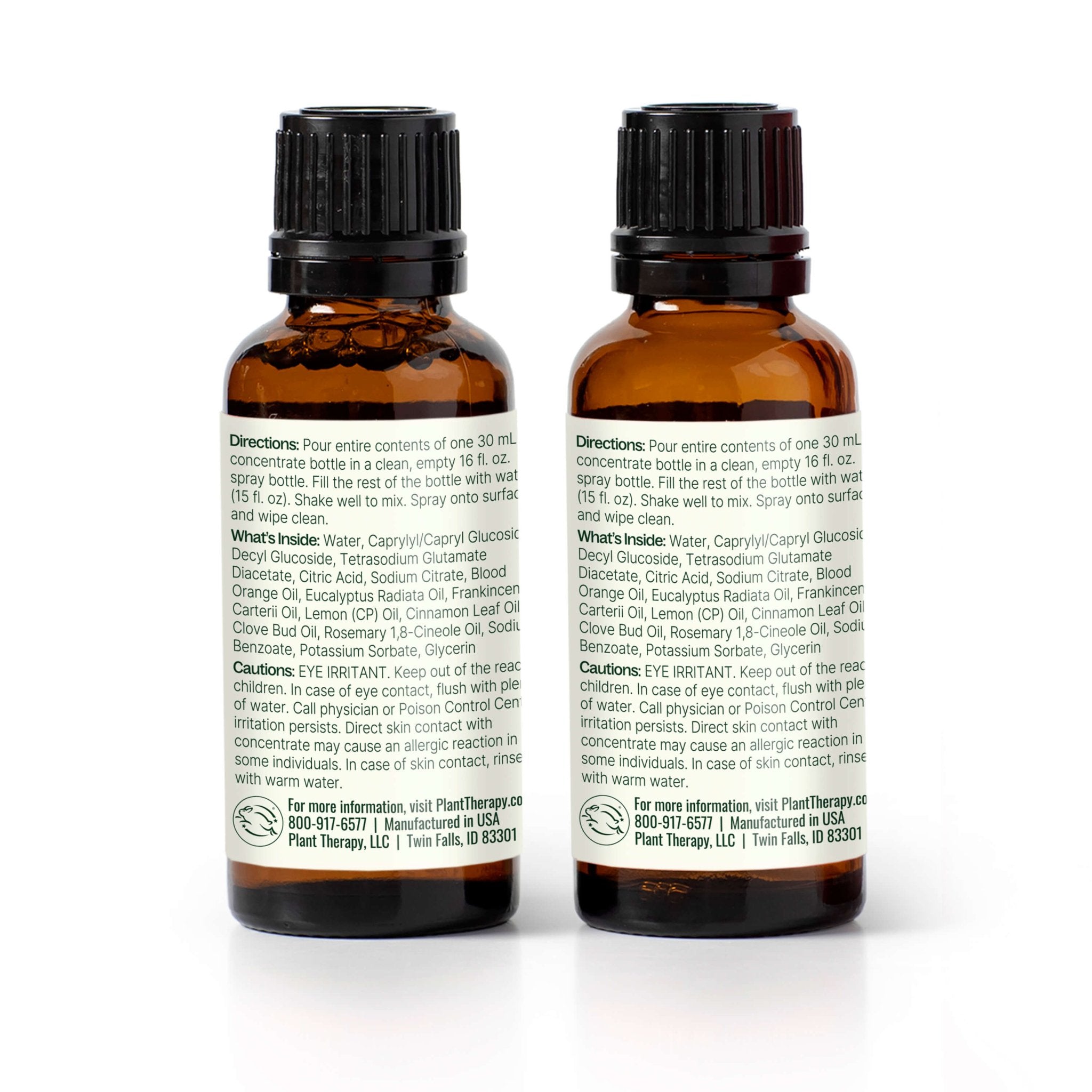 Germ Fighter Multi - Surface Cleaner Concentrate 30 mL 2 pack Plant Therapy