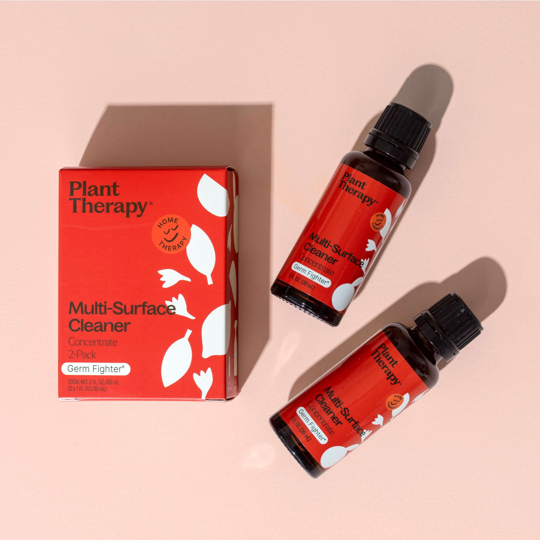 Germ Fighter Multi - Surface Cleaner Concentrate 30 mL 2 pack Plant Therapy