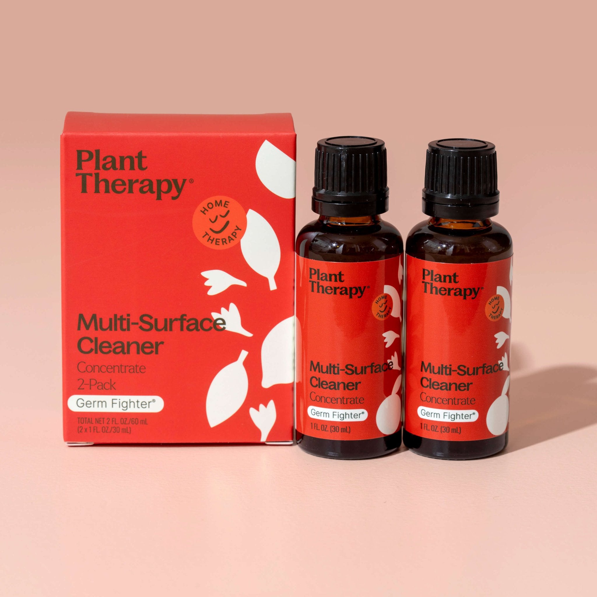 Germ Fighter Multi - Surface Cleaner Concentrate 30 mL 2 pack Plant Therapy