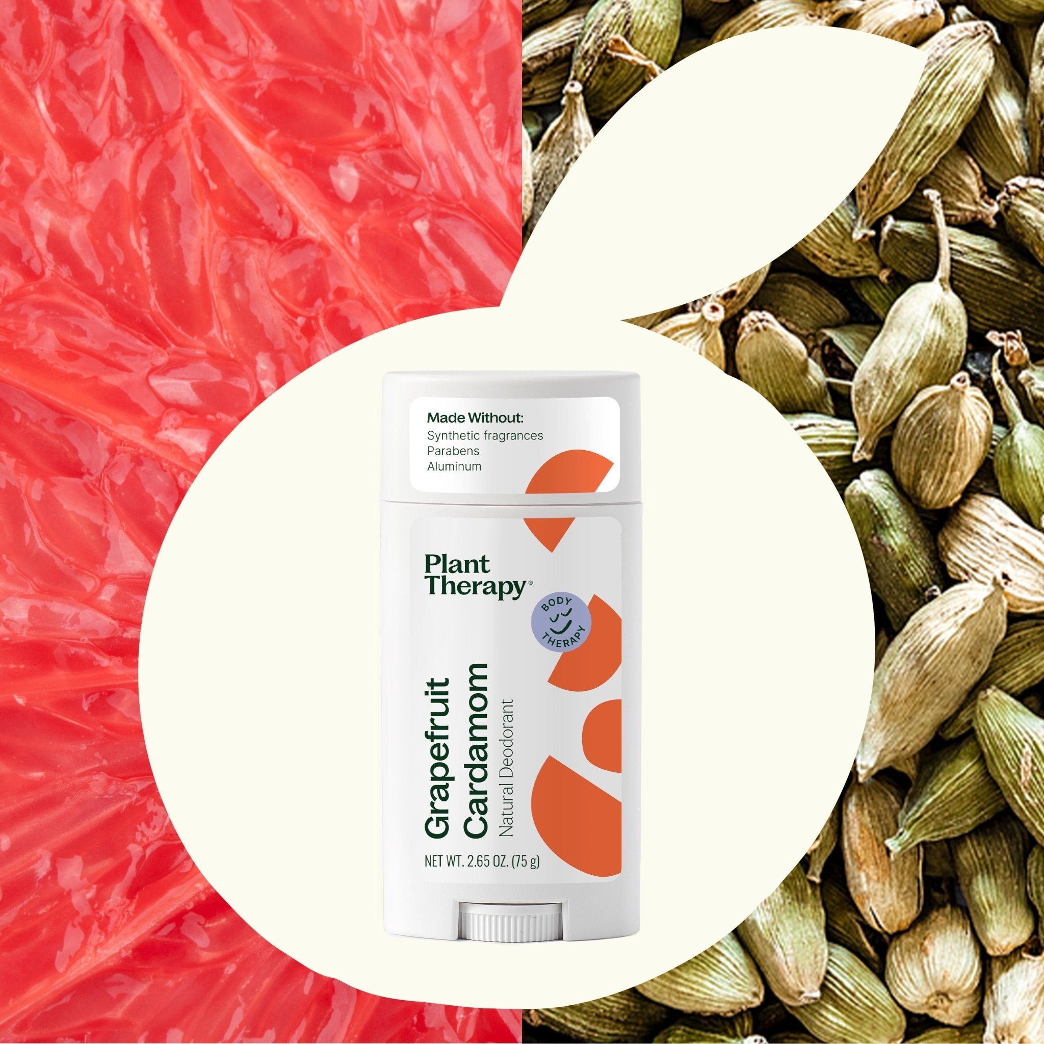 Grapefruit Cardamom Natural Deodorant Plant Therapy
