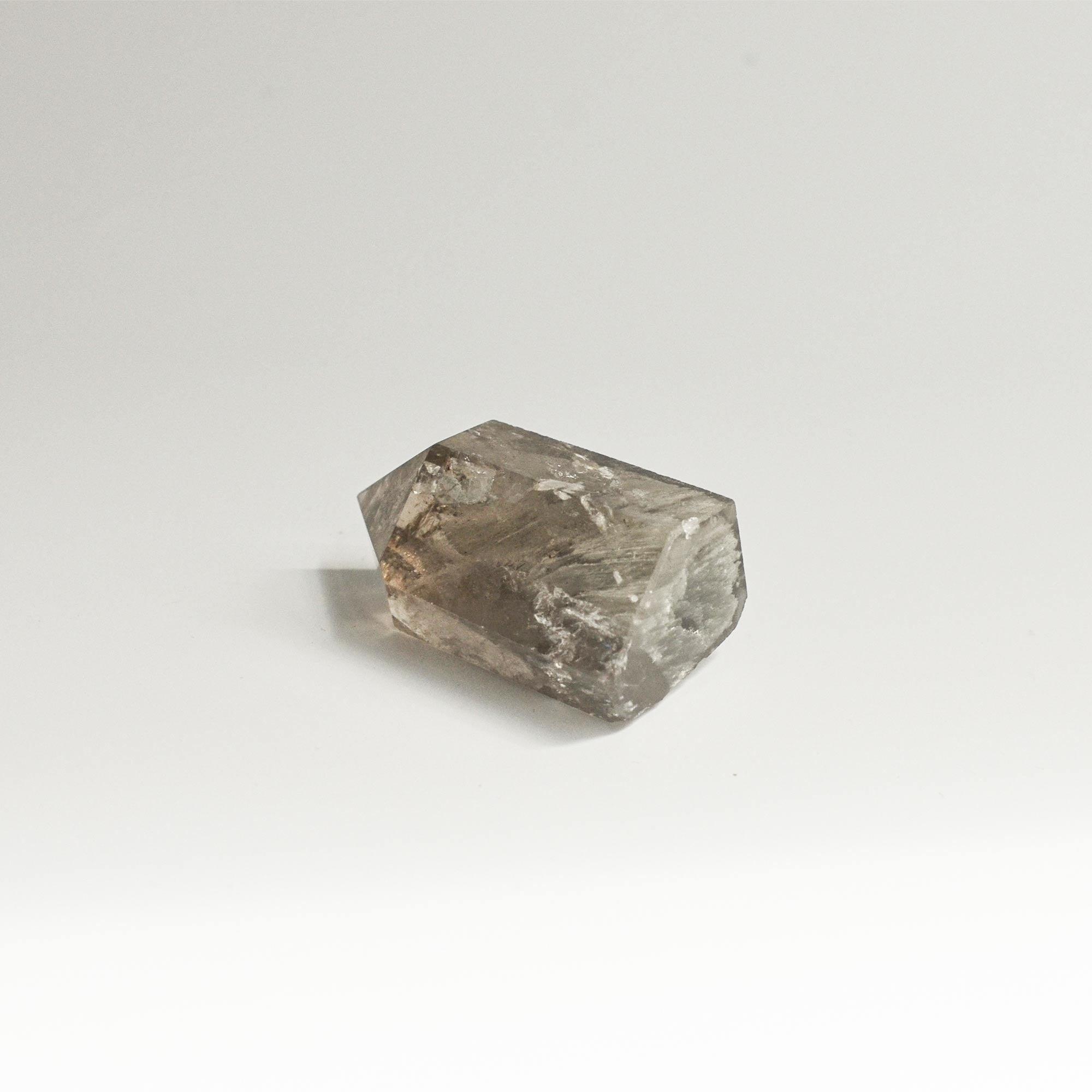 Grey Phantom Quartz Crystal Tower CEDAR AND MYRRH