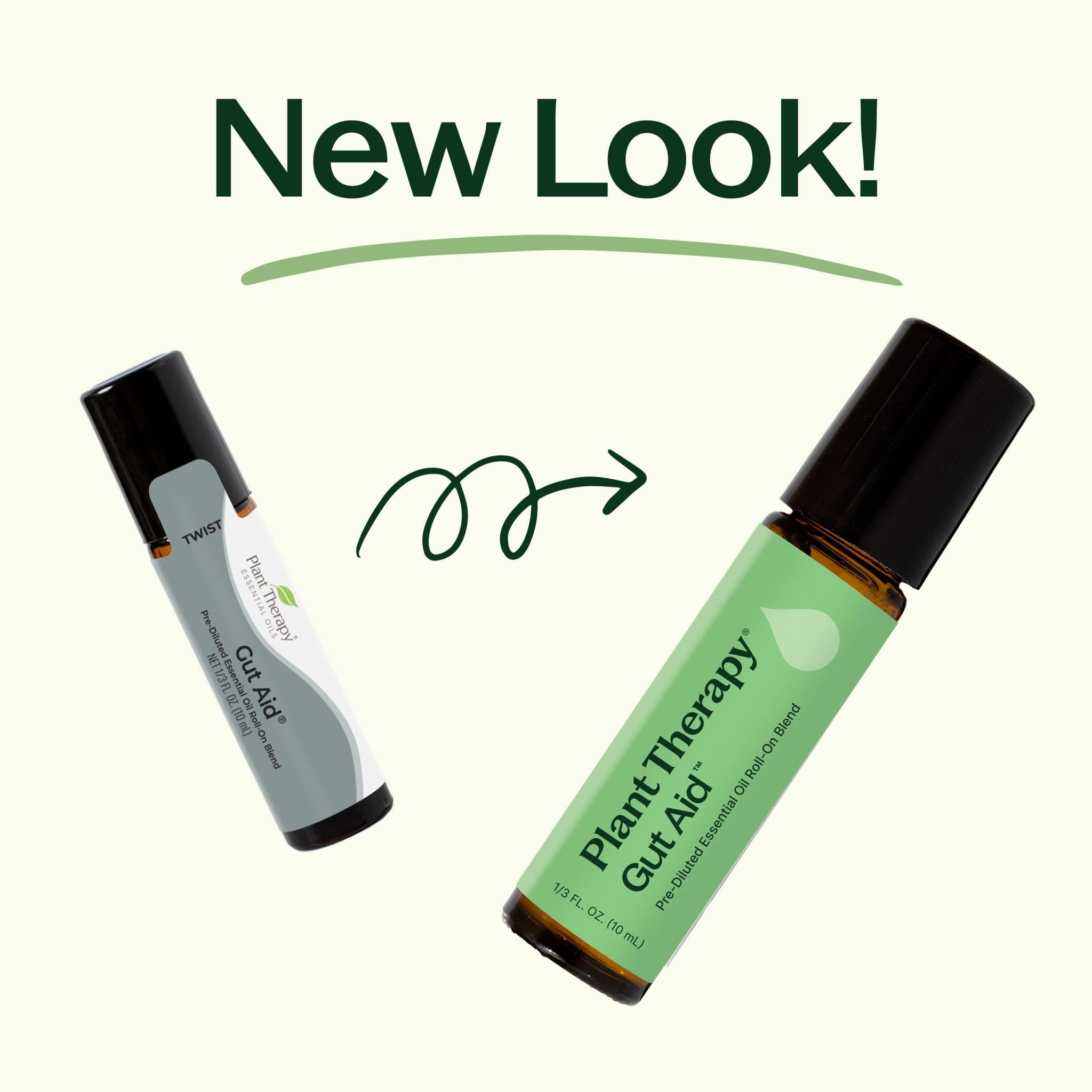 Gut Aid™ Essential Oil Blend Pre - Diluted Roll - On Plant Therapy