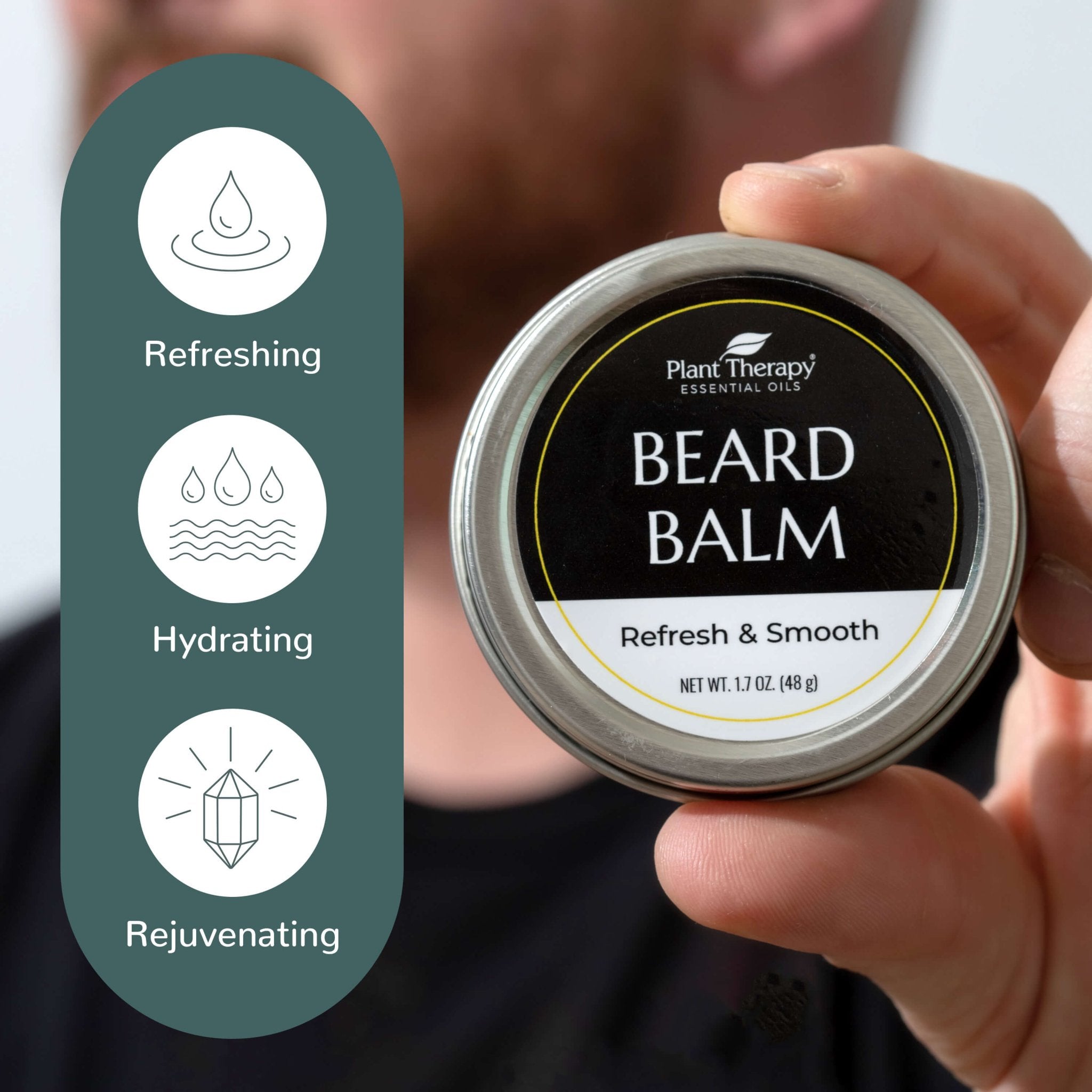 Hair Therapy Refresh & Smooth Beard Balm Plant Therapy