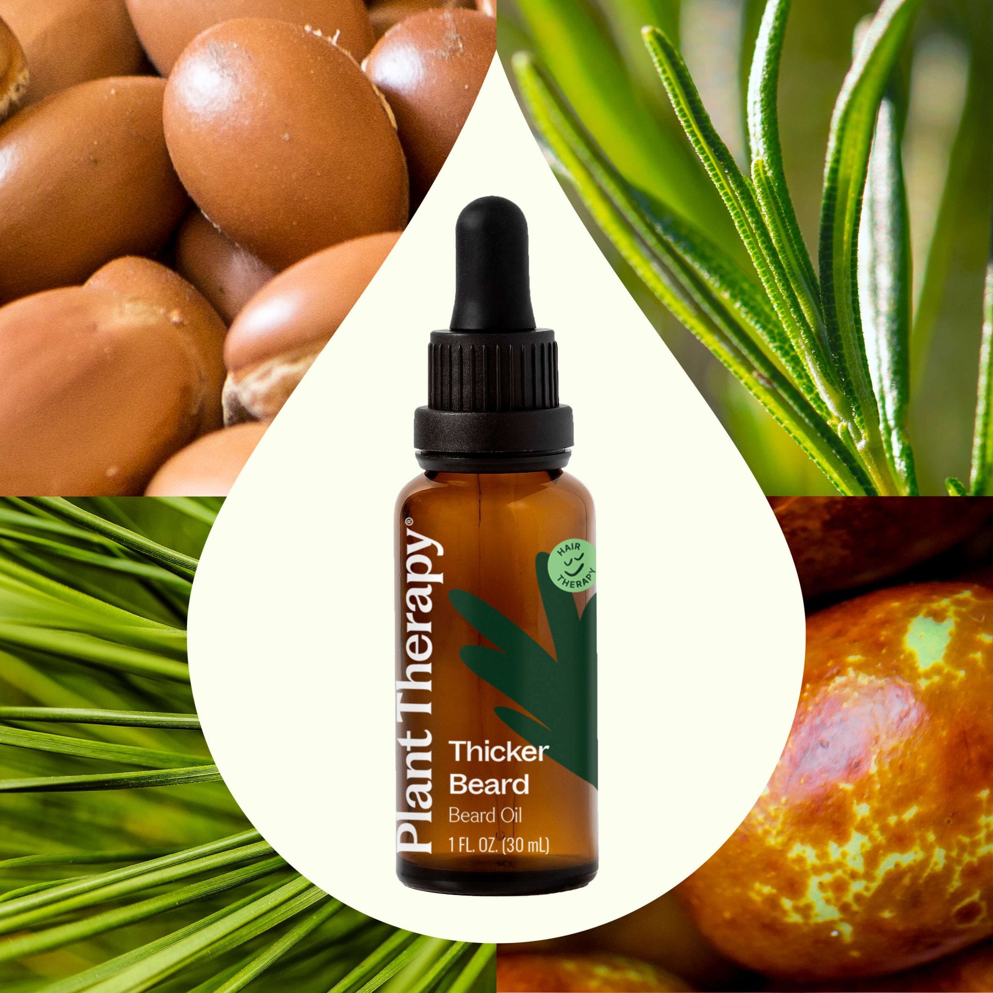 Hair Therapy Thicker Beard - Beard Oil Plant Therapy