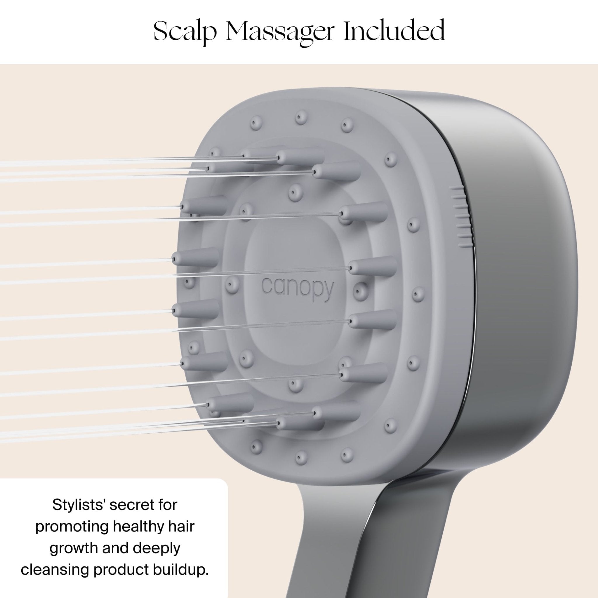 Handheld Filtered Showerhead Canopy