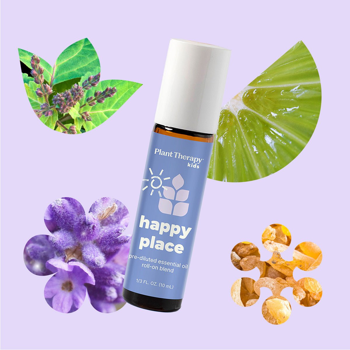 Happy Place Essential Oil Pre - Diluted Roll - On Plant Therapy
