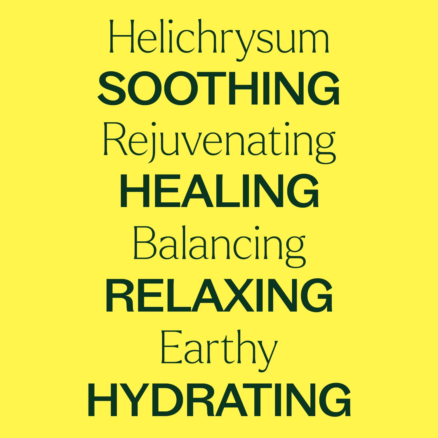 Helichrysum Hydrosol Plant Therapy