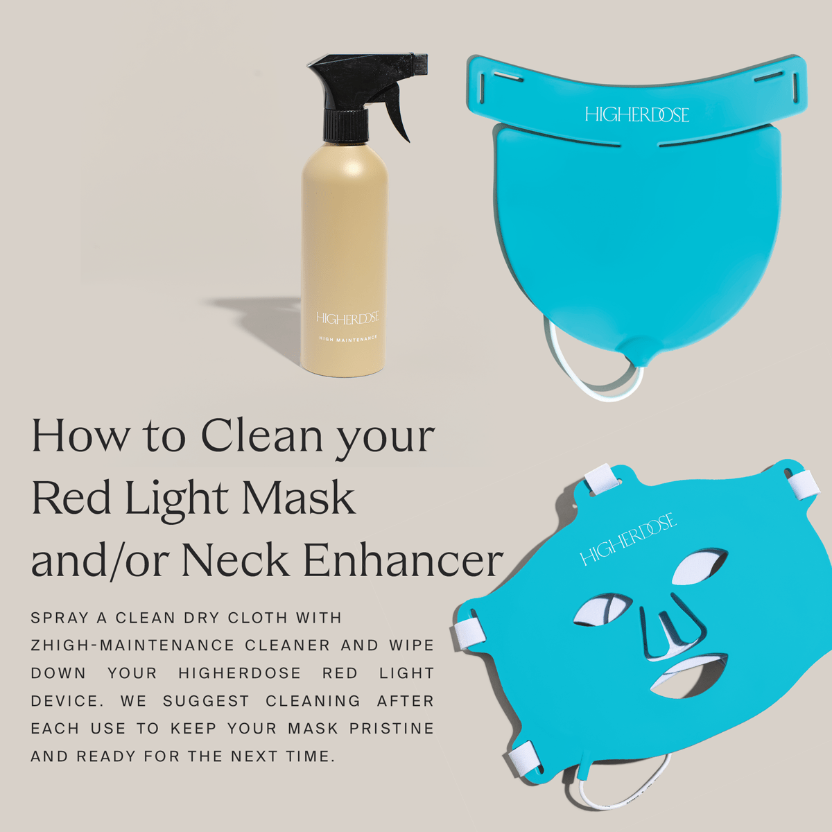 High Maintenance Cleaner HigherDOSE