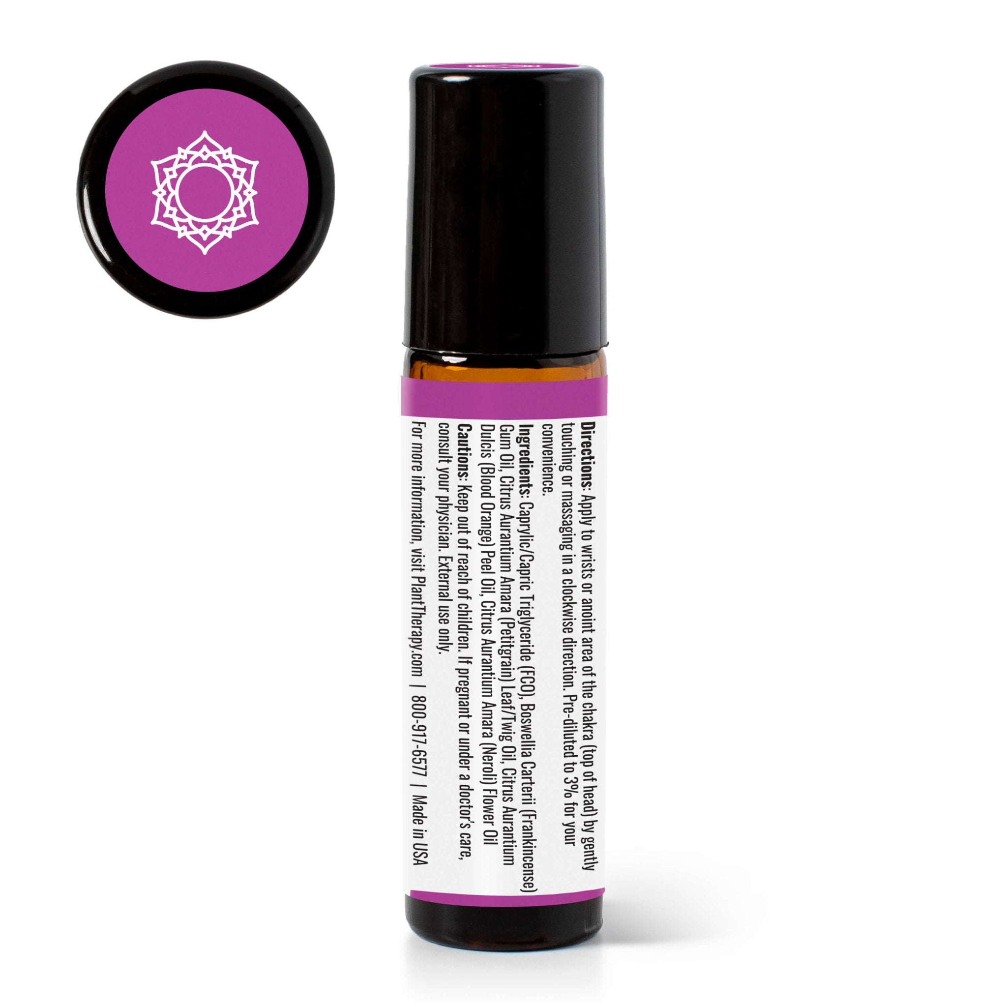 Higher Connection (Crown Chakra) Essential Oil Pre - Diluted Roll - On Plant Therapy