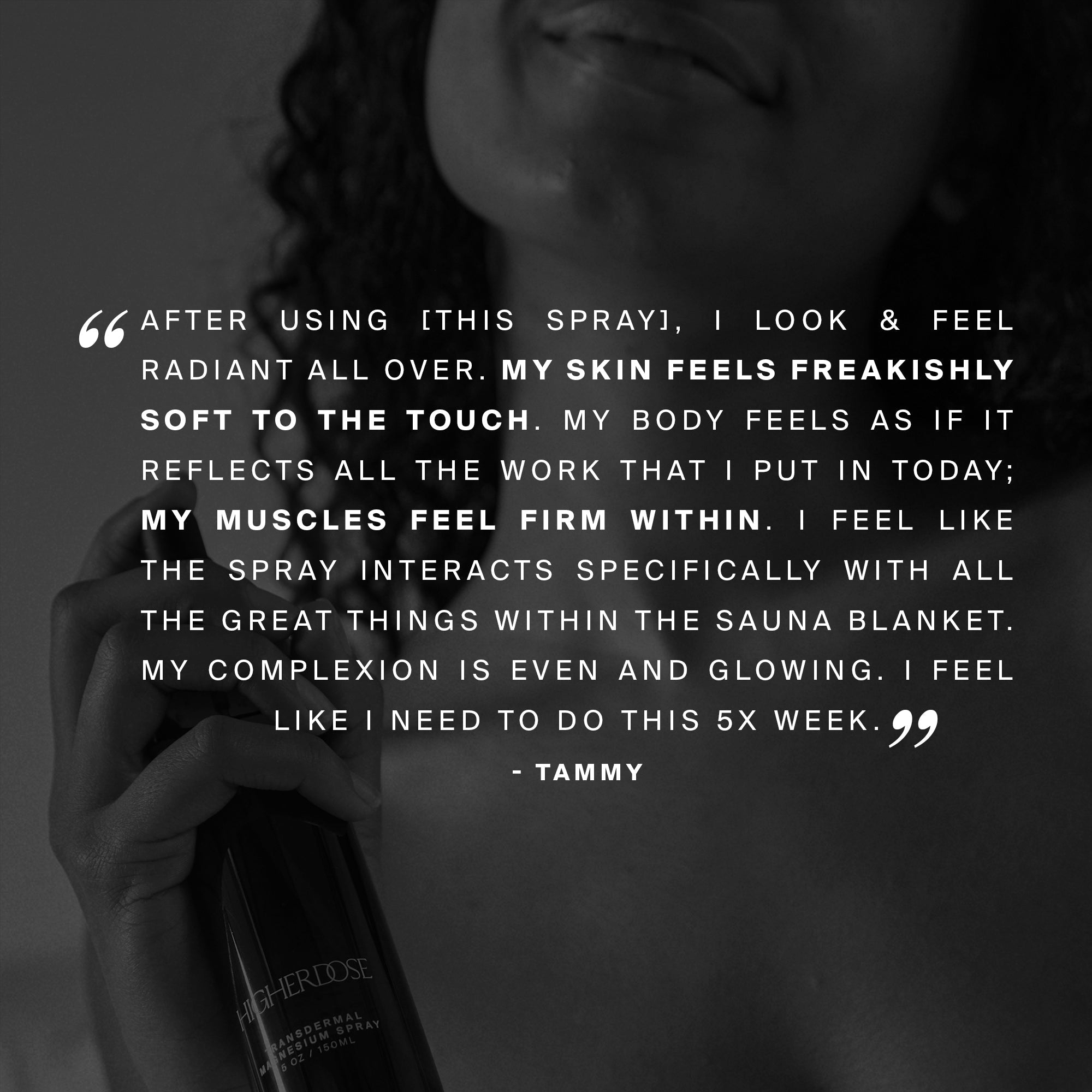 HigherDOSE Transdermal Magnesium Spray HigherDOSE