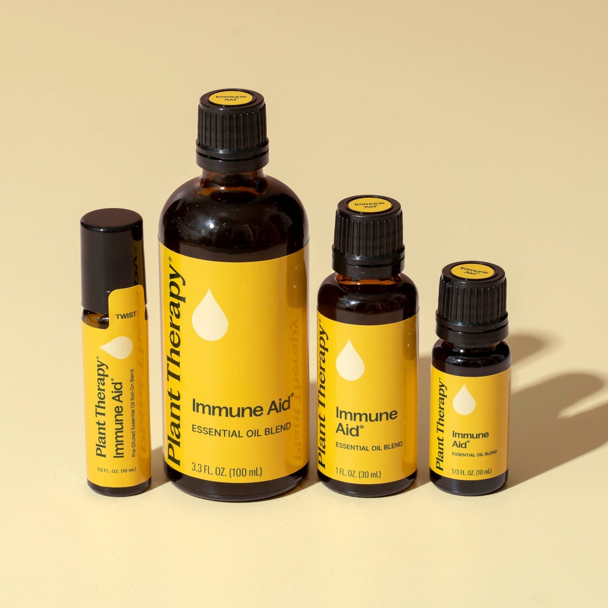 Immune Aid Essential Oil Blend Pre - Diluted Roll - On Plant Therapy