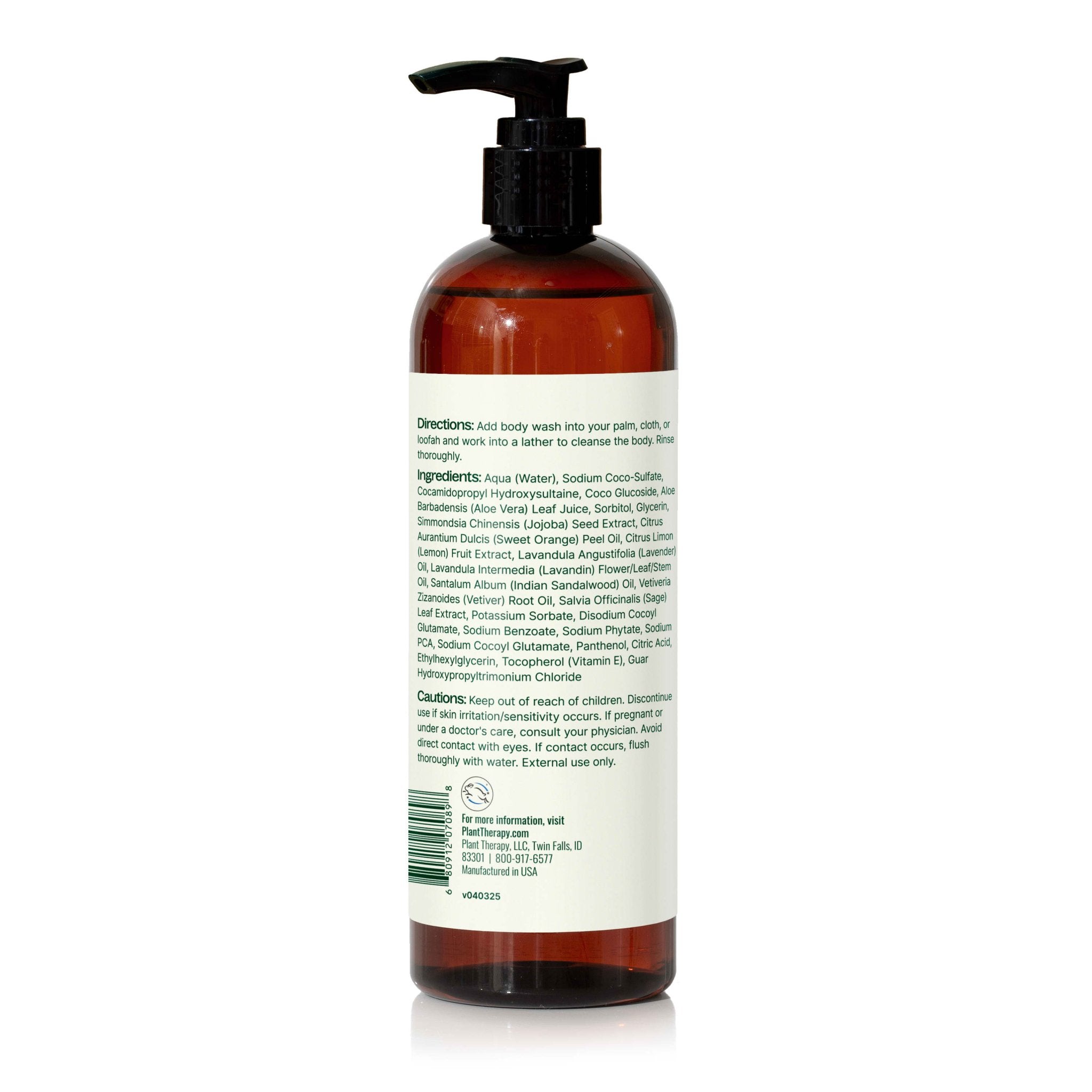 Lavender Sandalwood Body Wash Plant Therapy