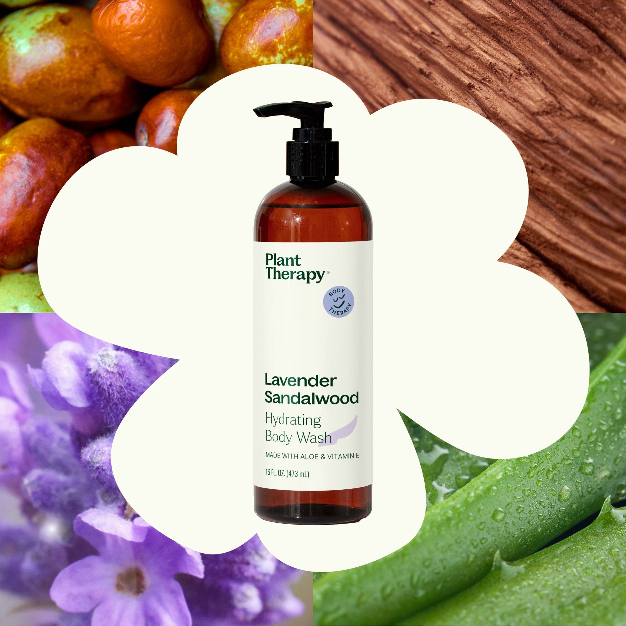 Lavender Sandalwood Body Wash Plant Therapy