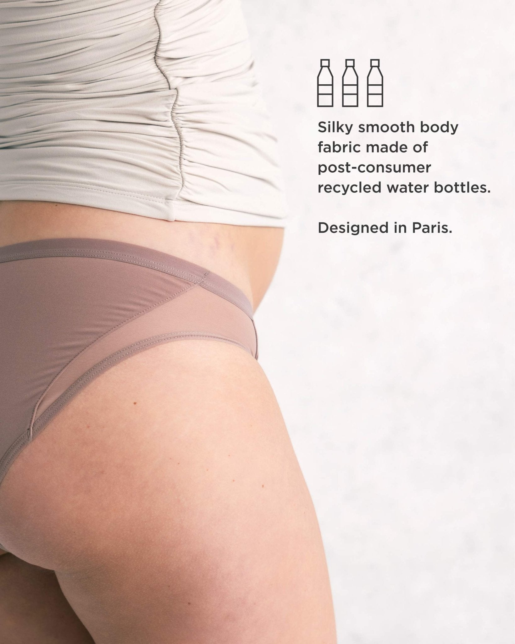 Leakproof Mesh Bikini Saalt