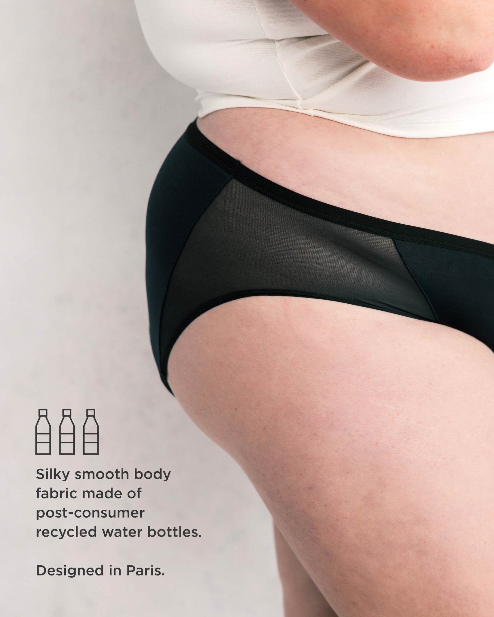 Leakproof Mesh Bikini Saalt