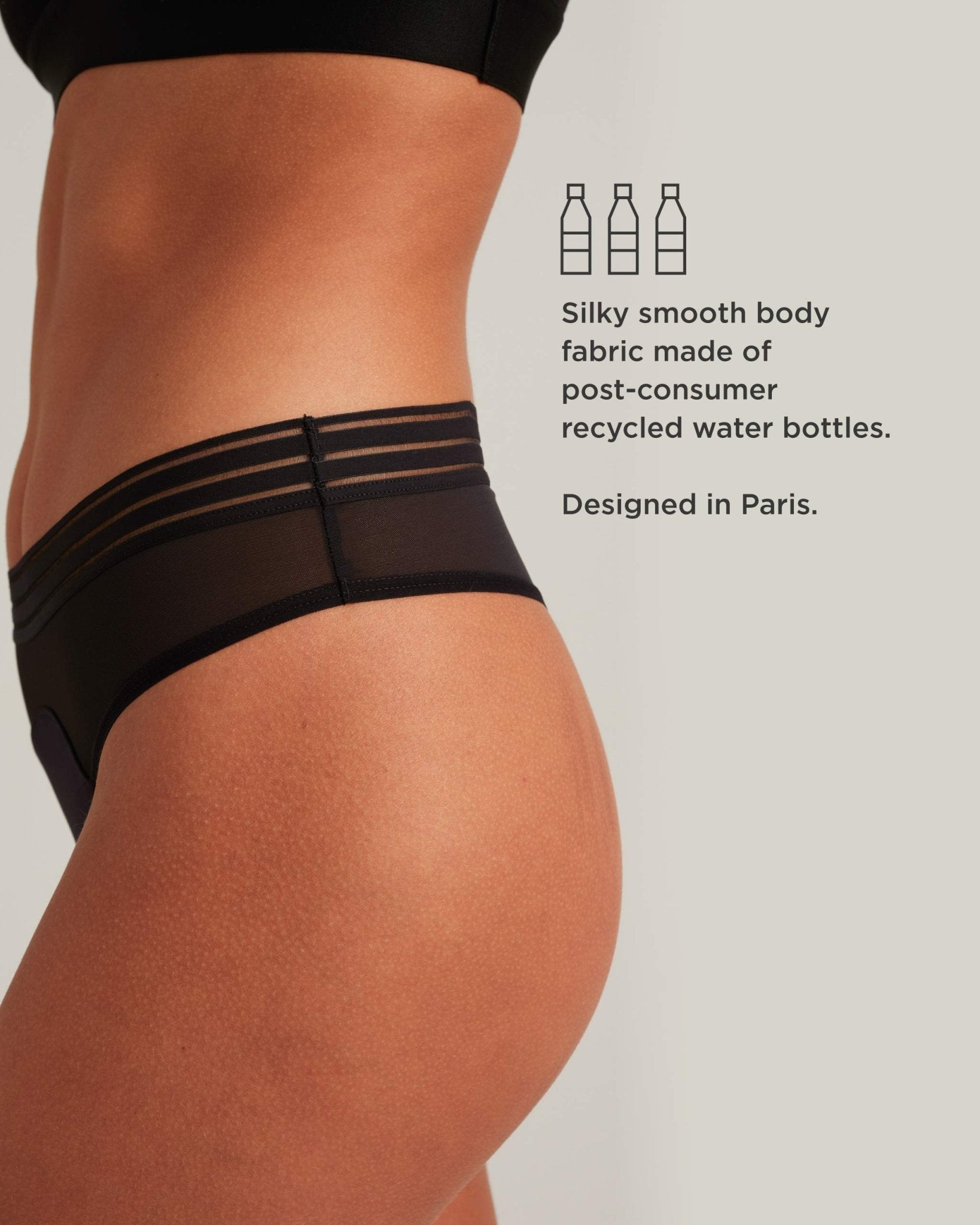 Leakproof Mesh Thong Saalt