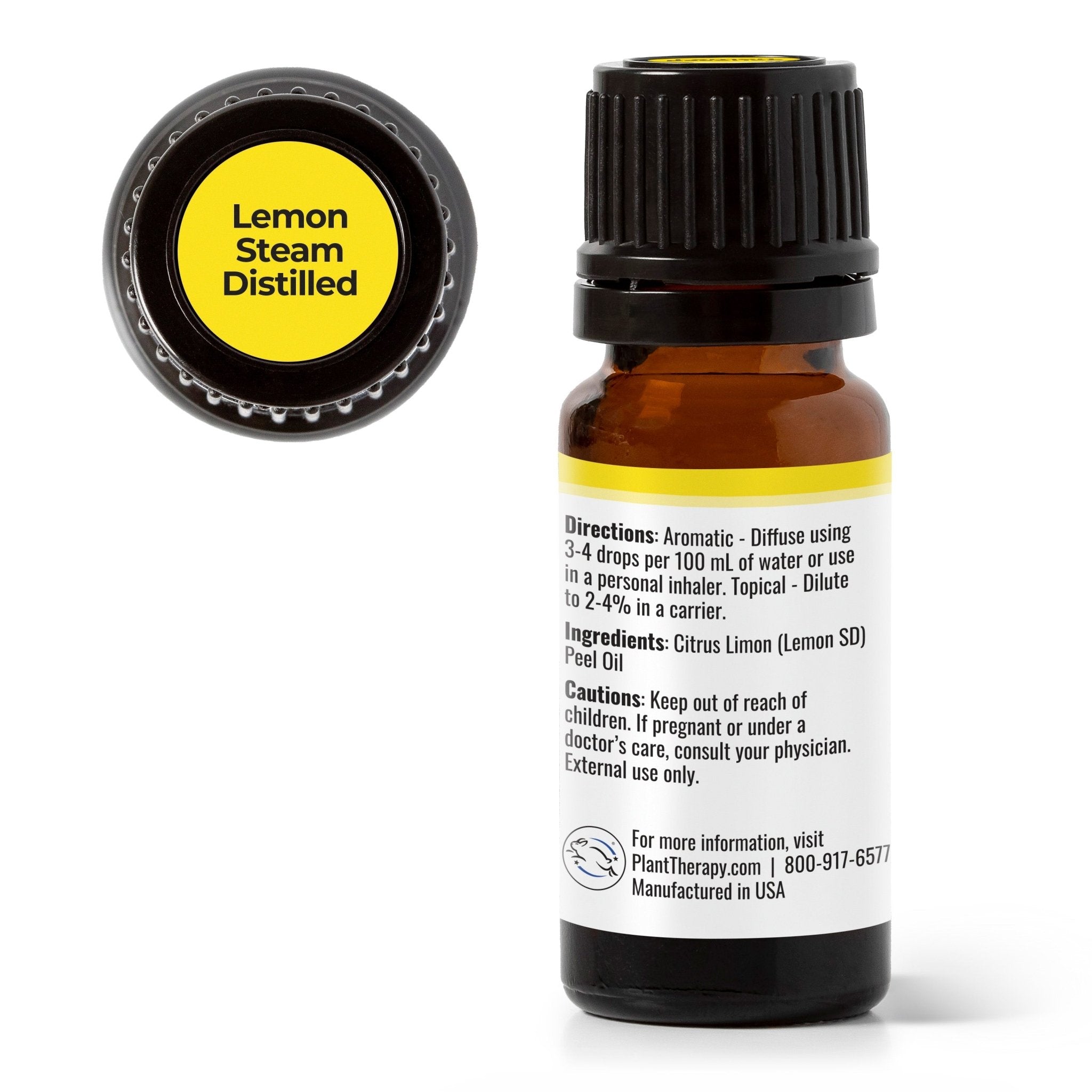 Lemon Steam Distilled Essential Oil Plant Therapy