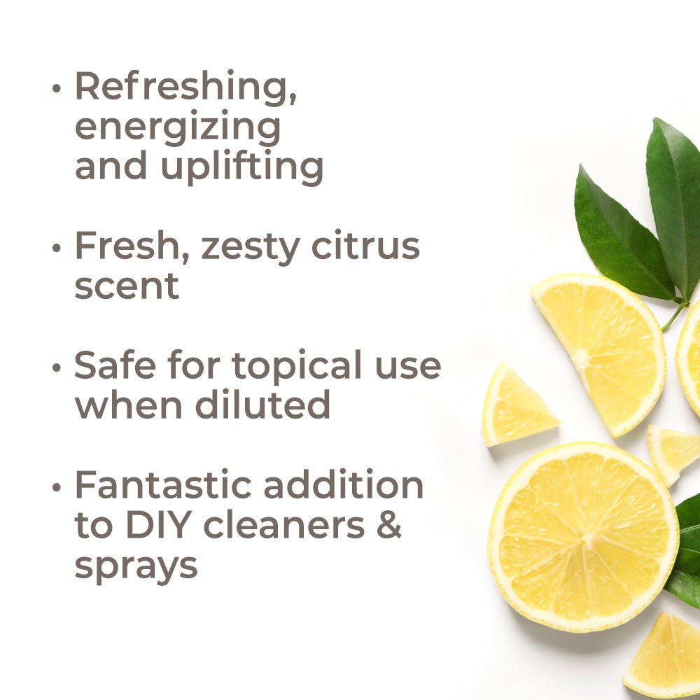 Lemon Steam Distilled Essential Oil Plant Therapy