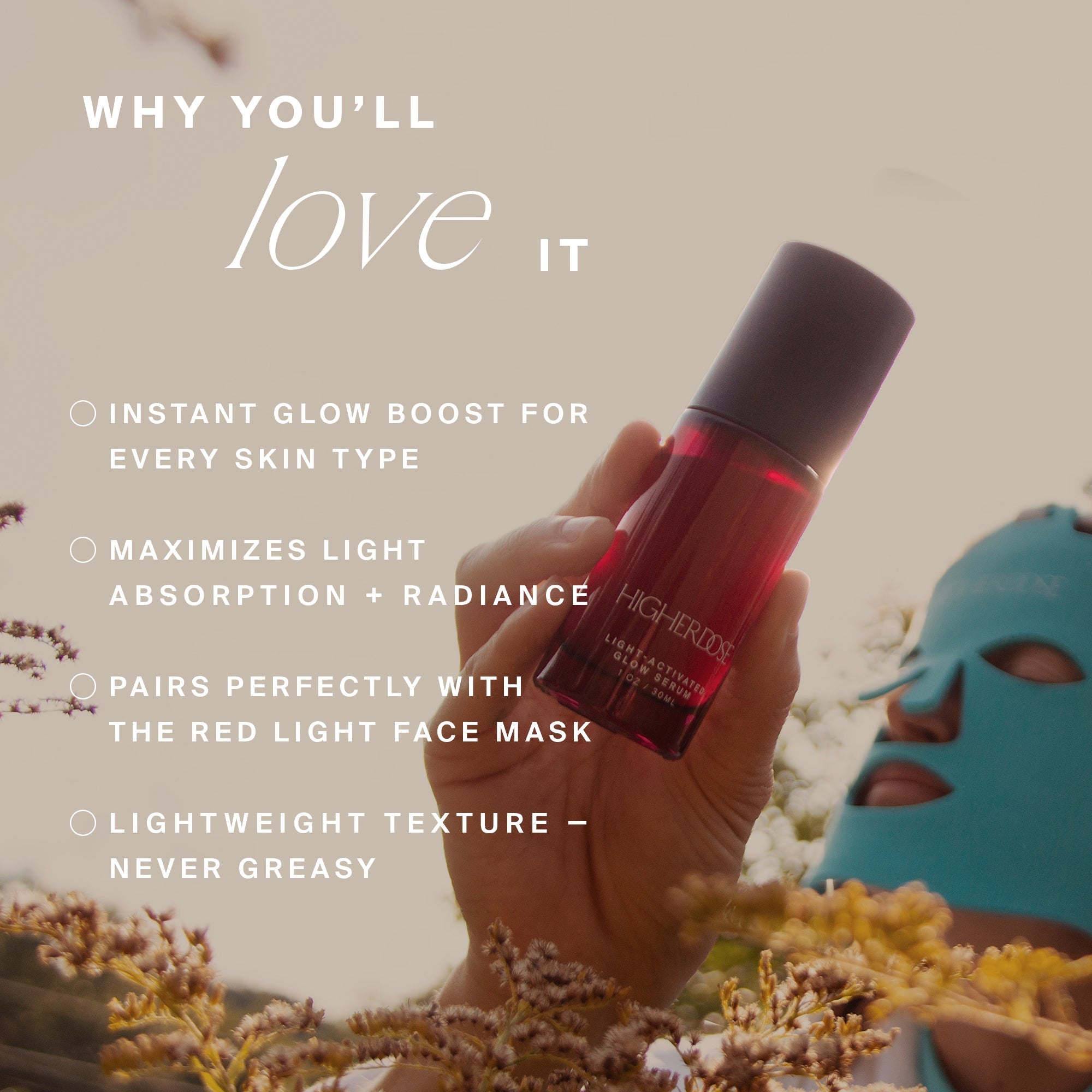 Light - Activated Glow Serum HigherDOSE